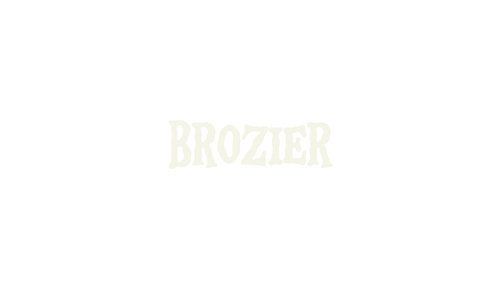Brozier, wavy font preview
