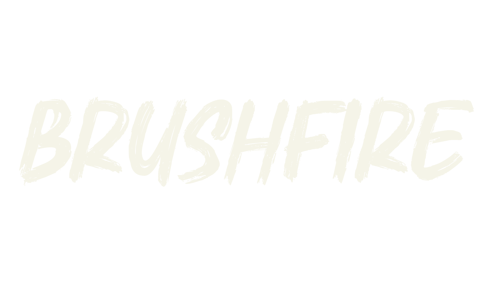 Brushfire, brush font preview