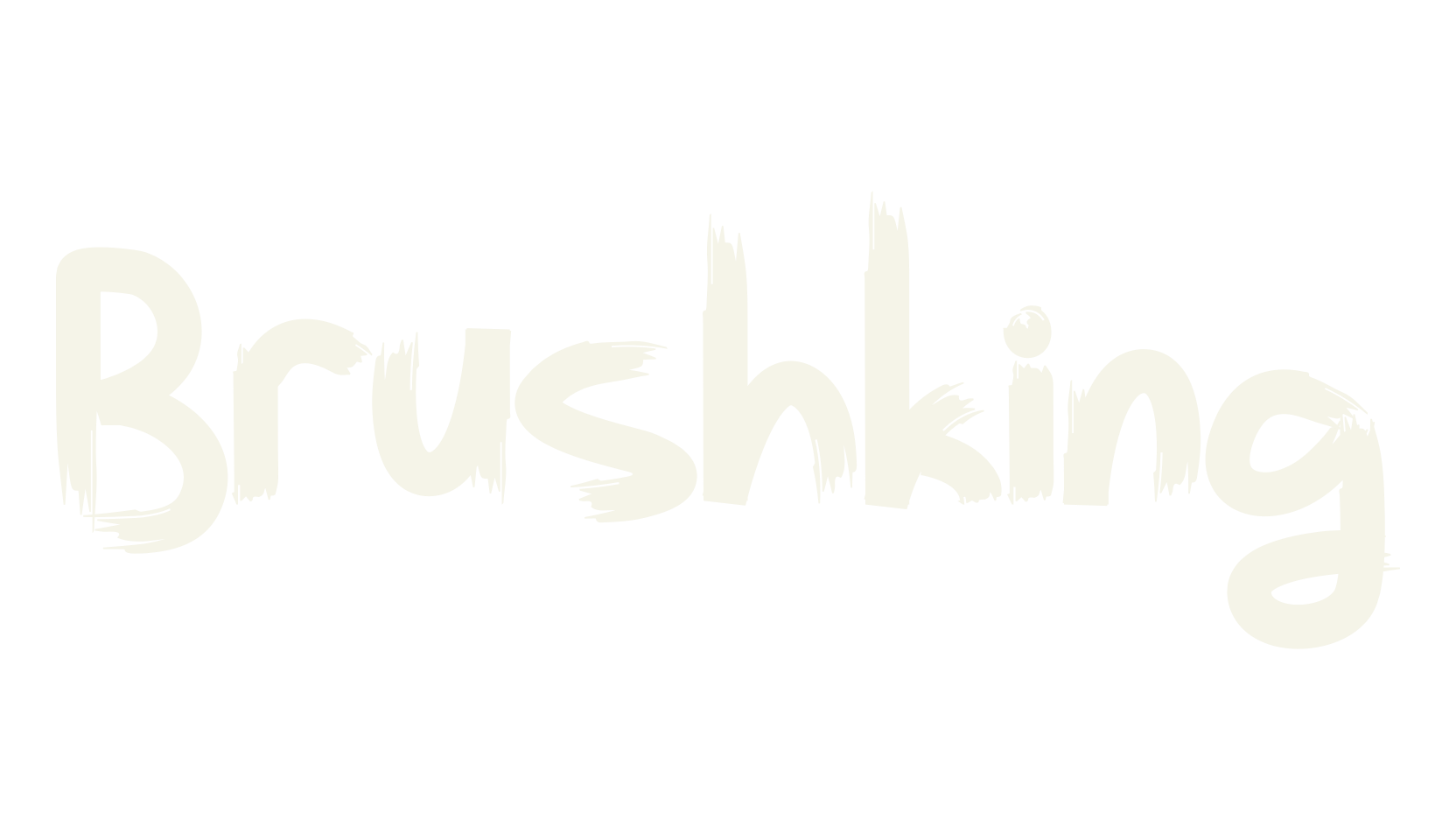 Brushking, brush font preview