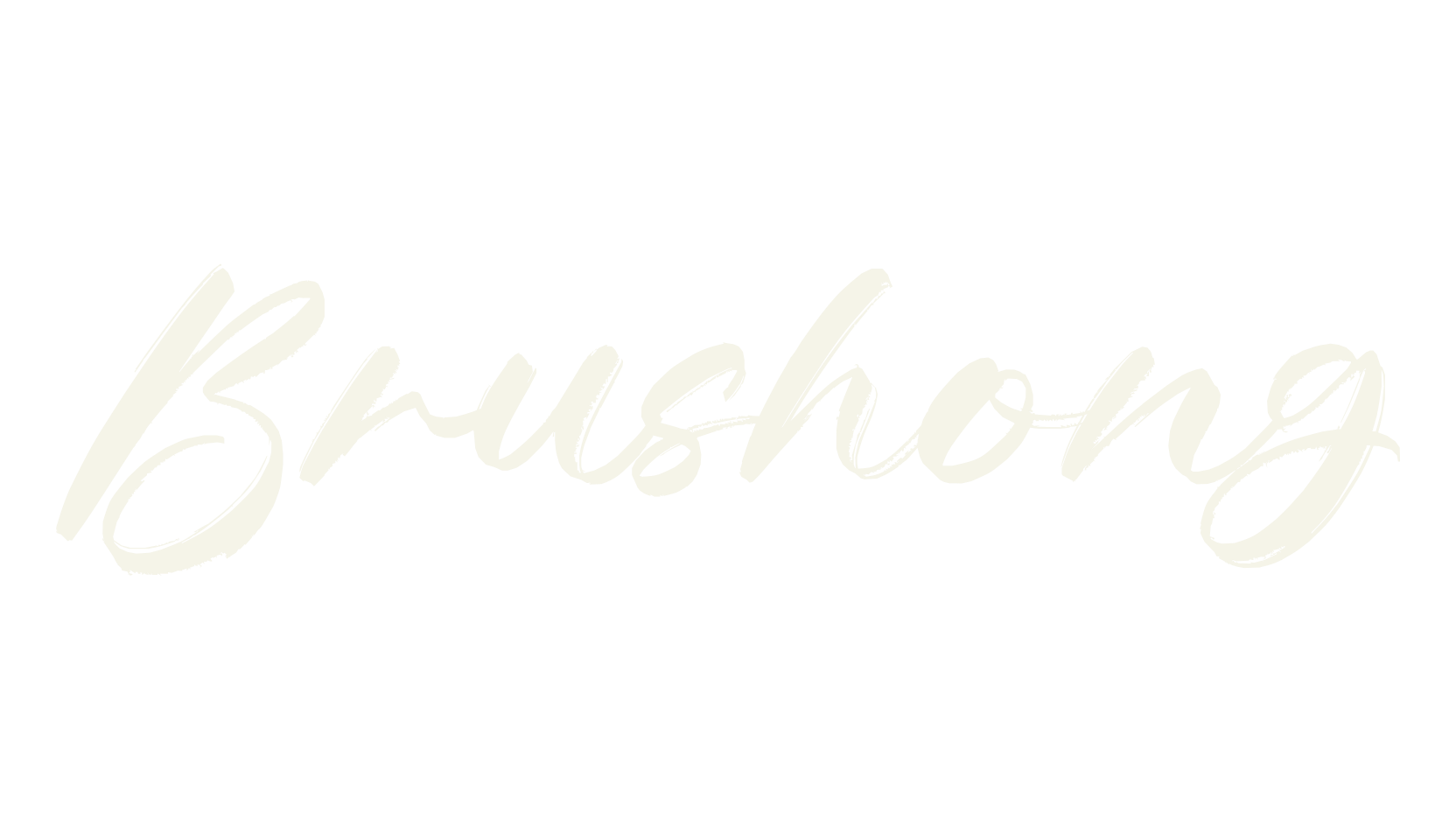 Brushong, business font preview