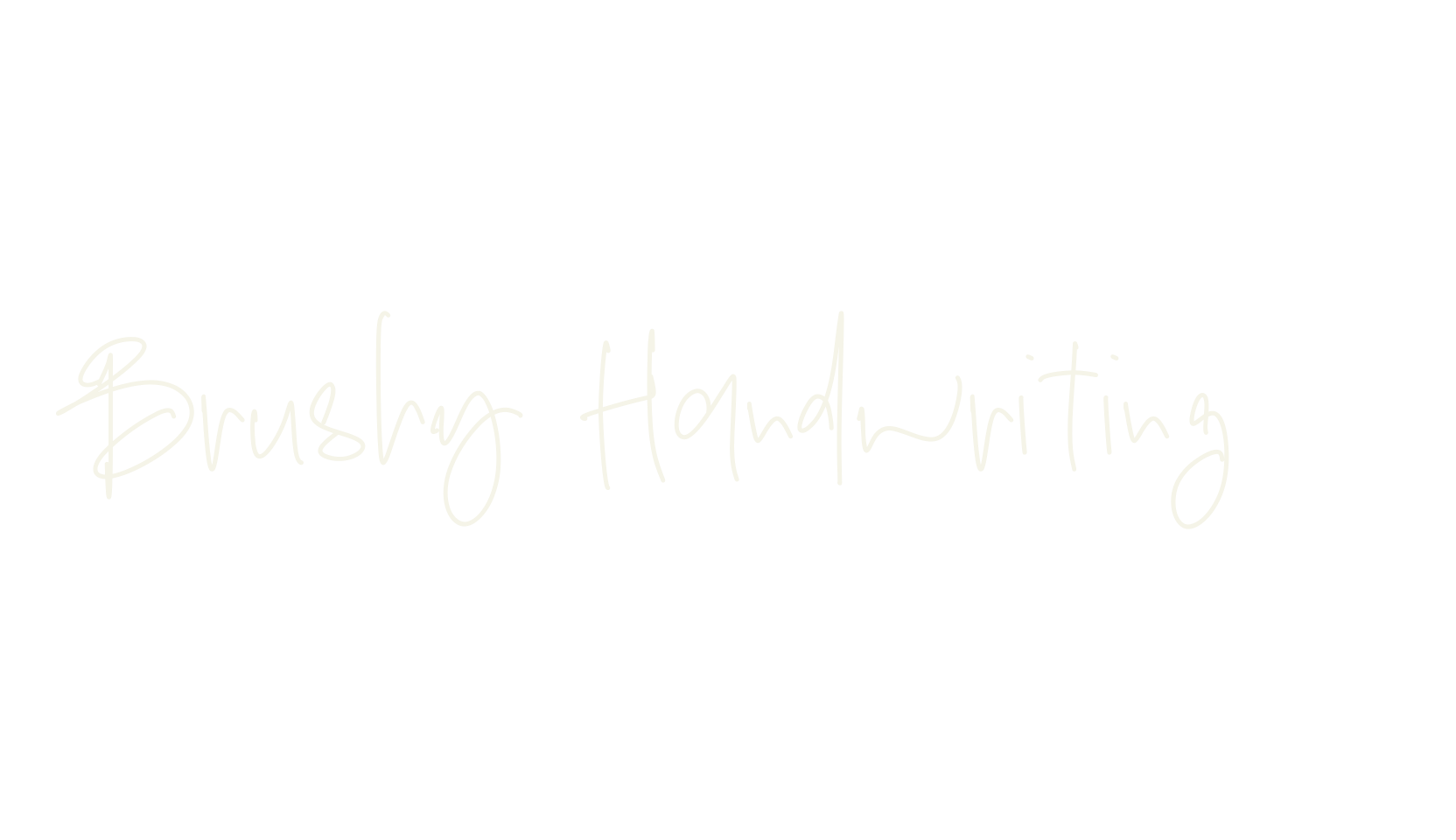 Brushy Handwriting -, handwriting font preview