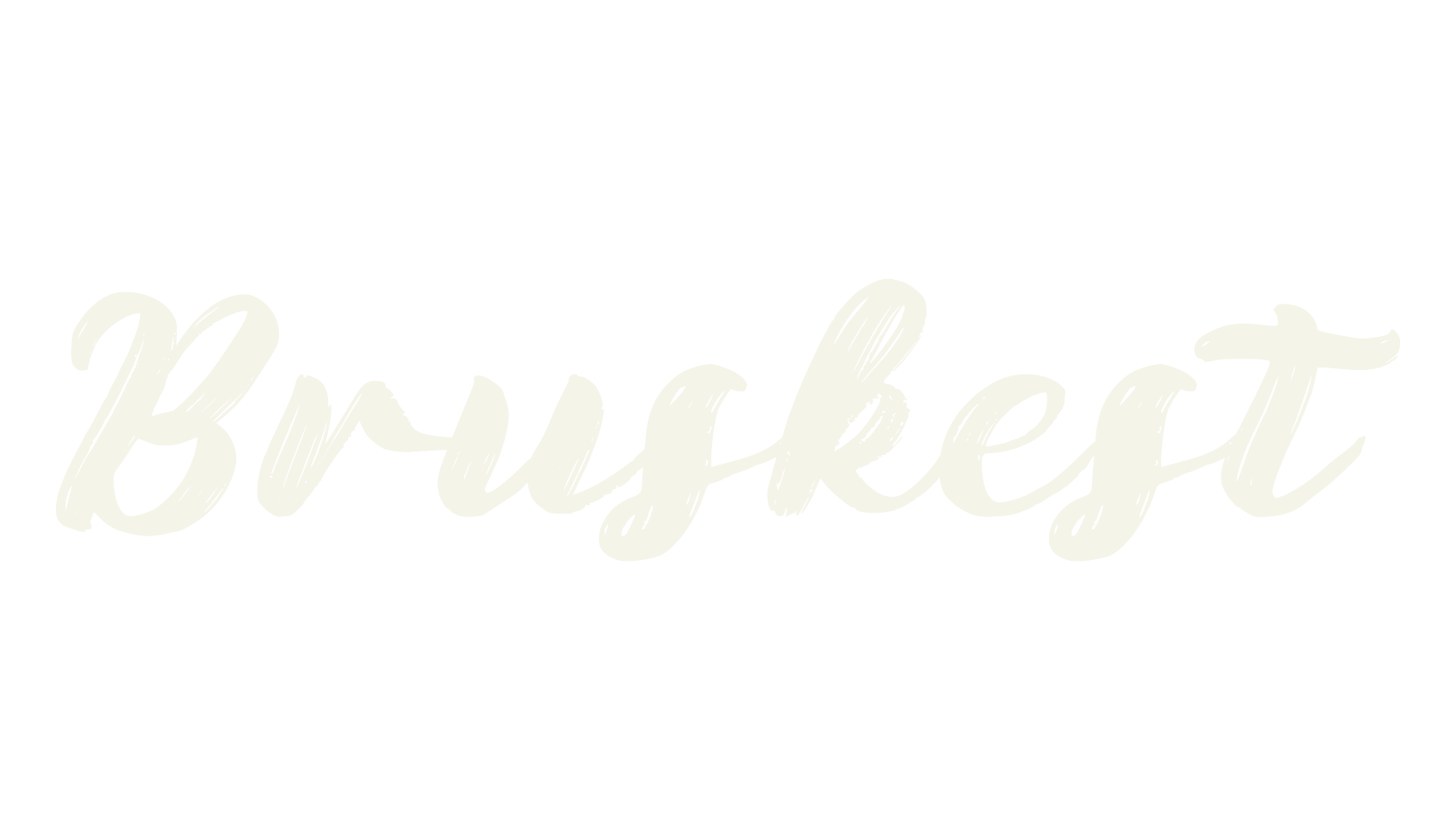 Bruskest, cursive font preview