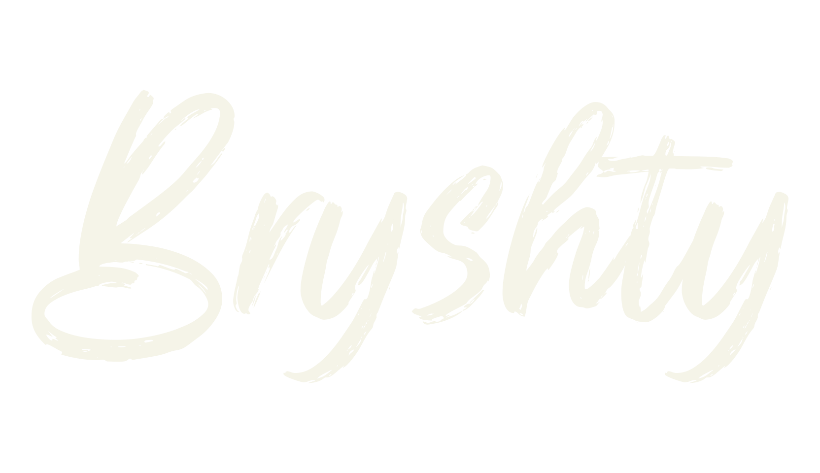 Bryshty, fashion script font preview