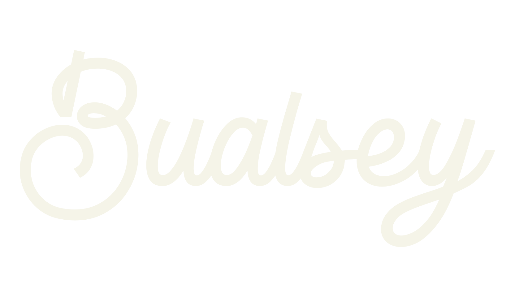 Bualsey, script font preview