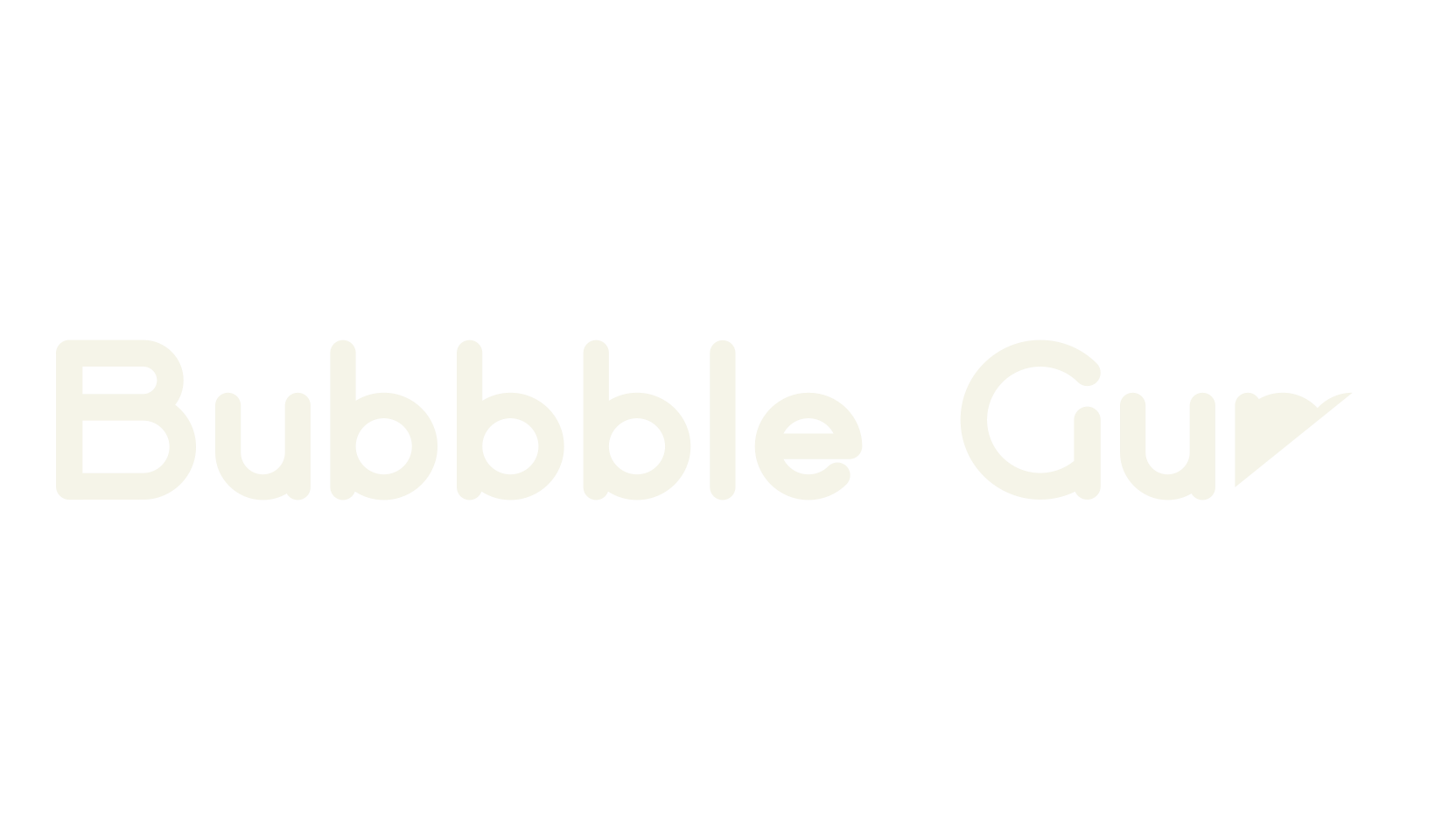 Bubbble Gum, bold font preview