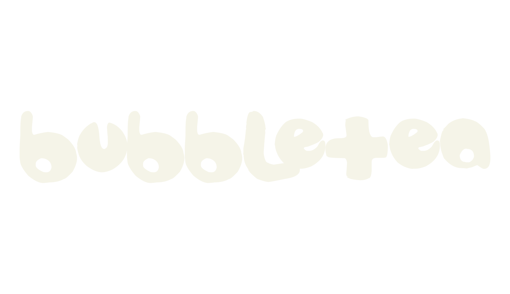 bubbletea, balloon font preview