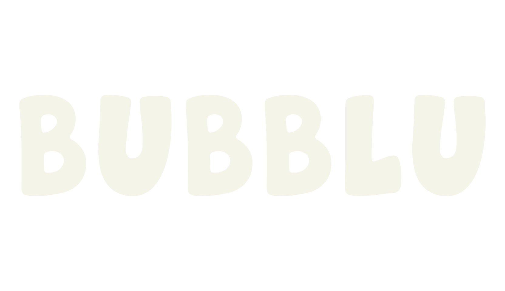 BUBBLU, bubble letters font preview