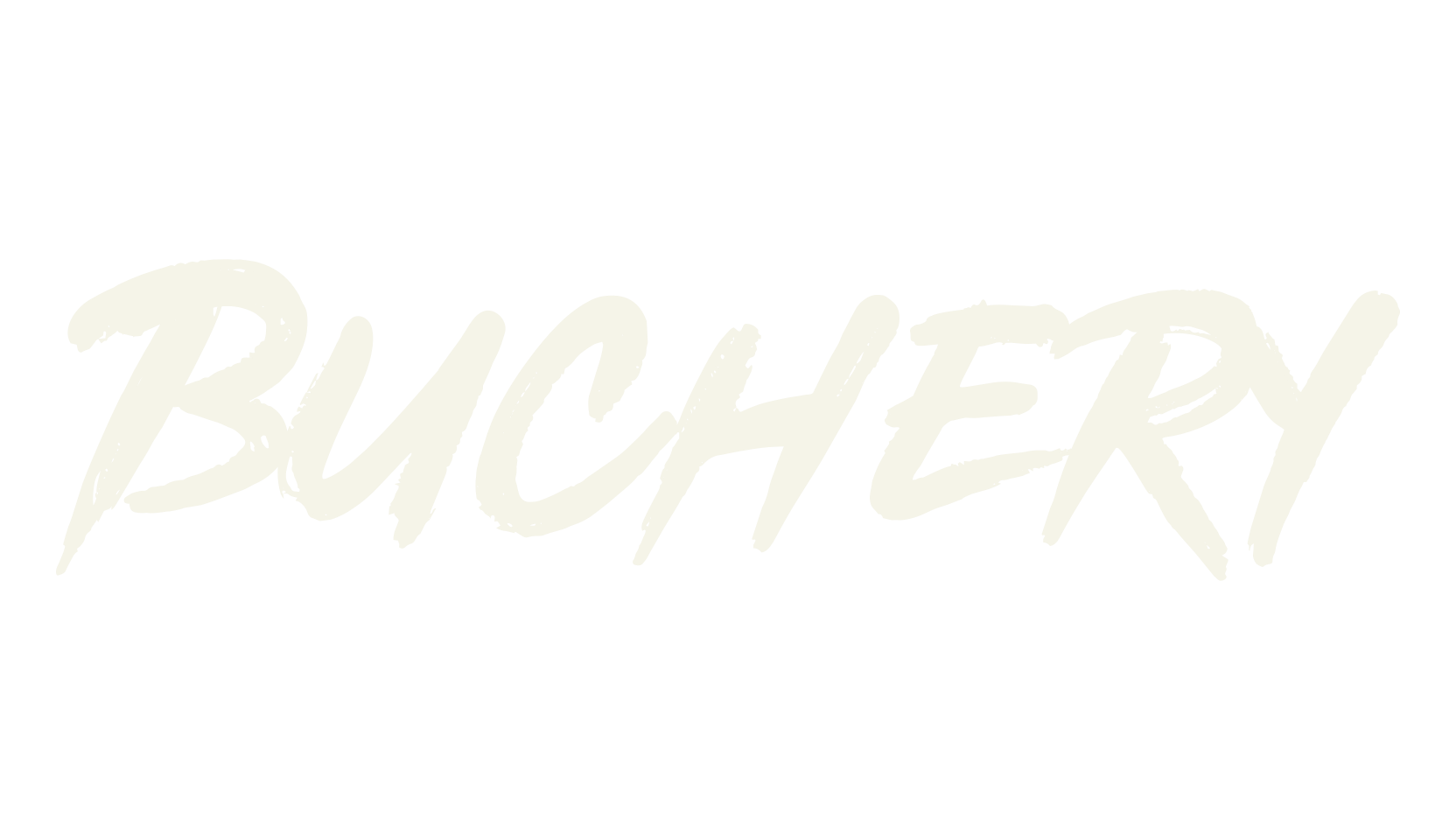 Buchery, marker font preview