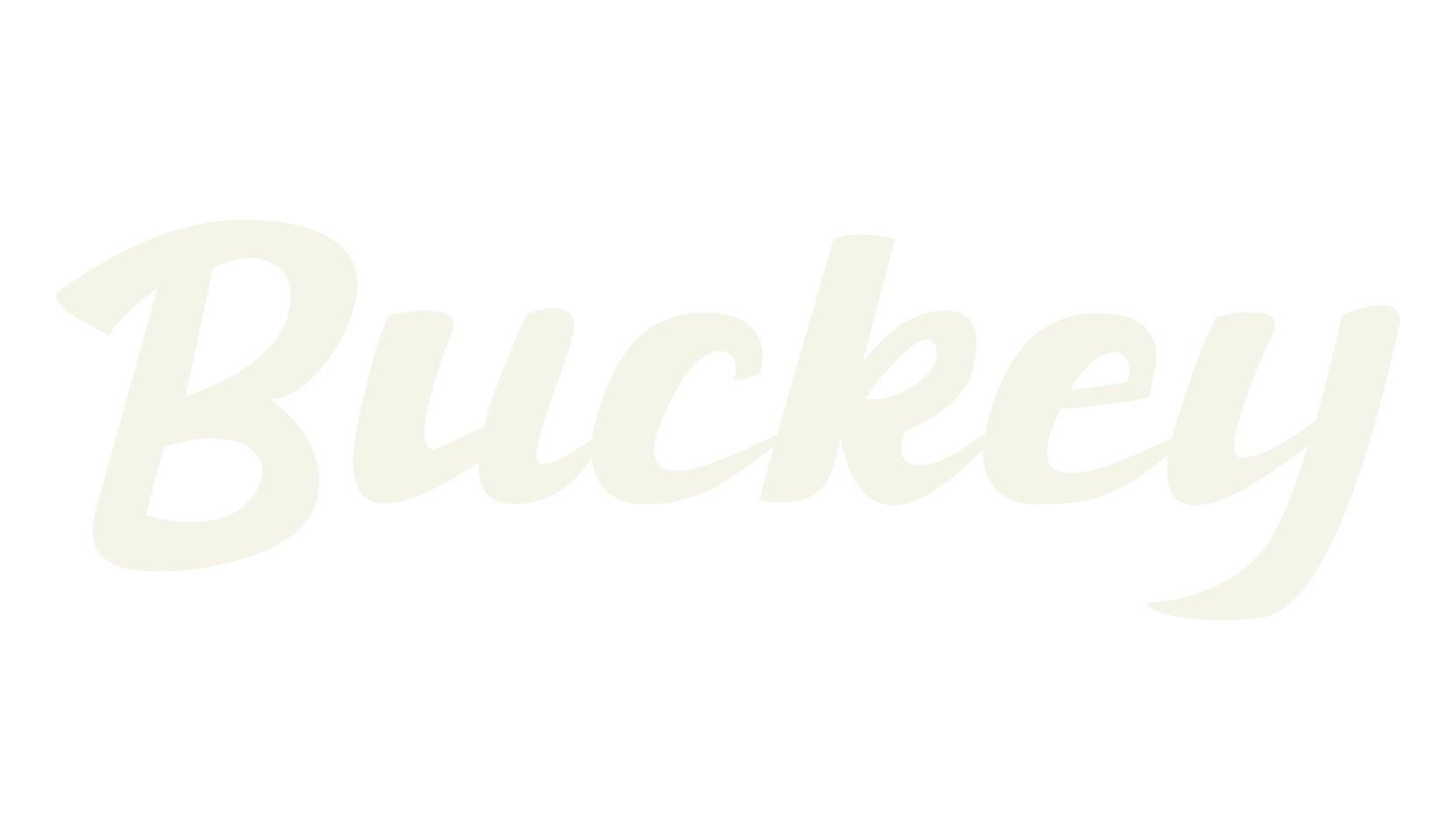 Buckey, bold font preview