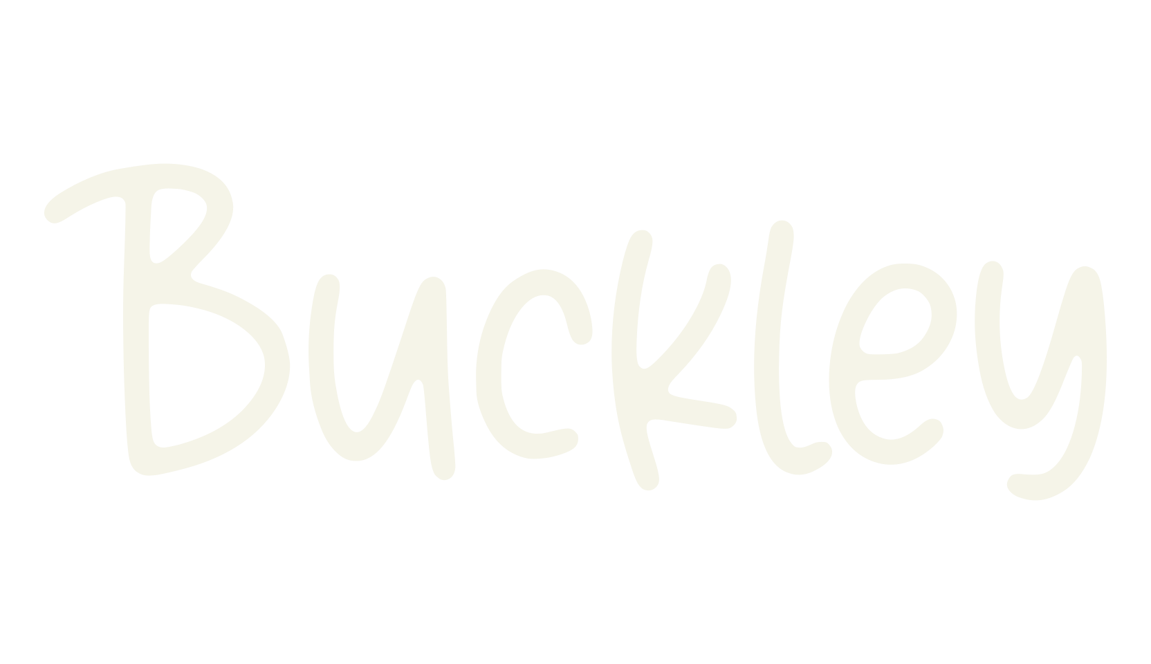 Buckley, handwritten font preview