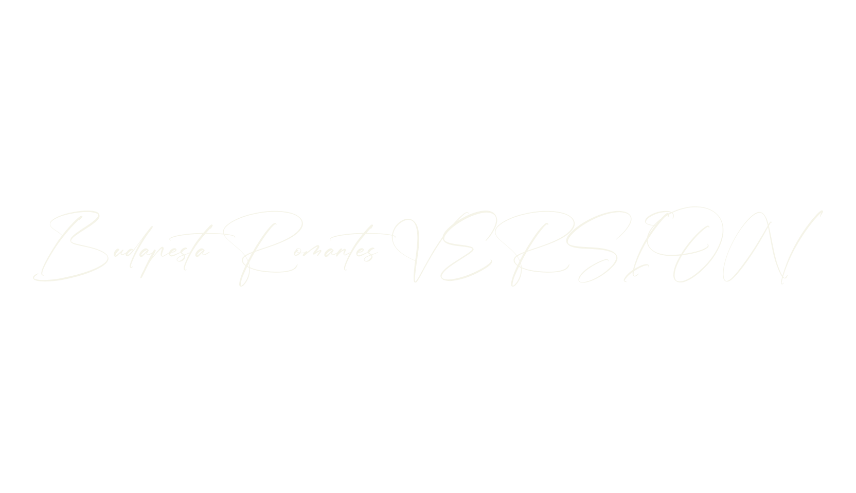 Budapesta Romantes VERSION, script font preview