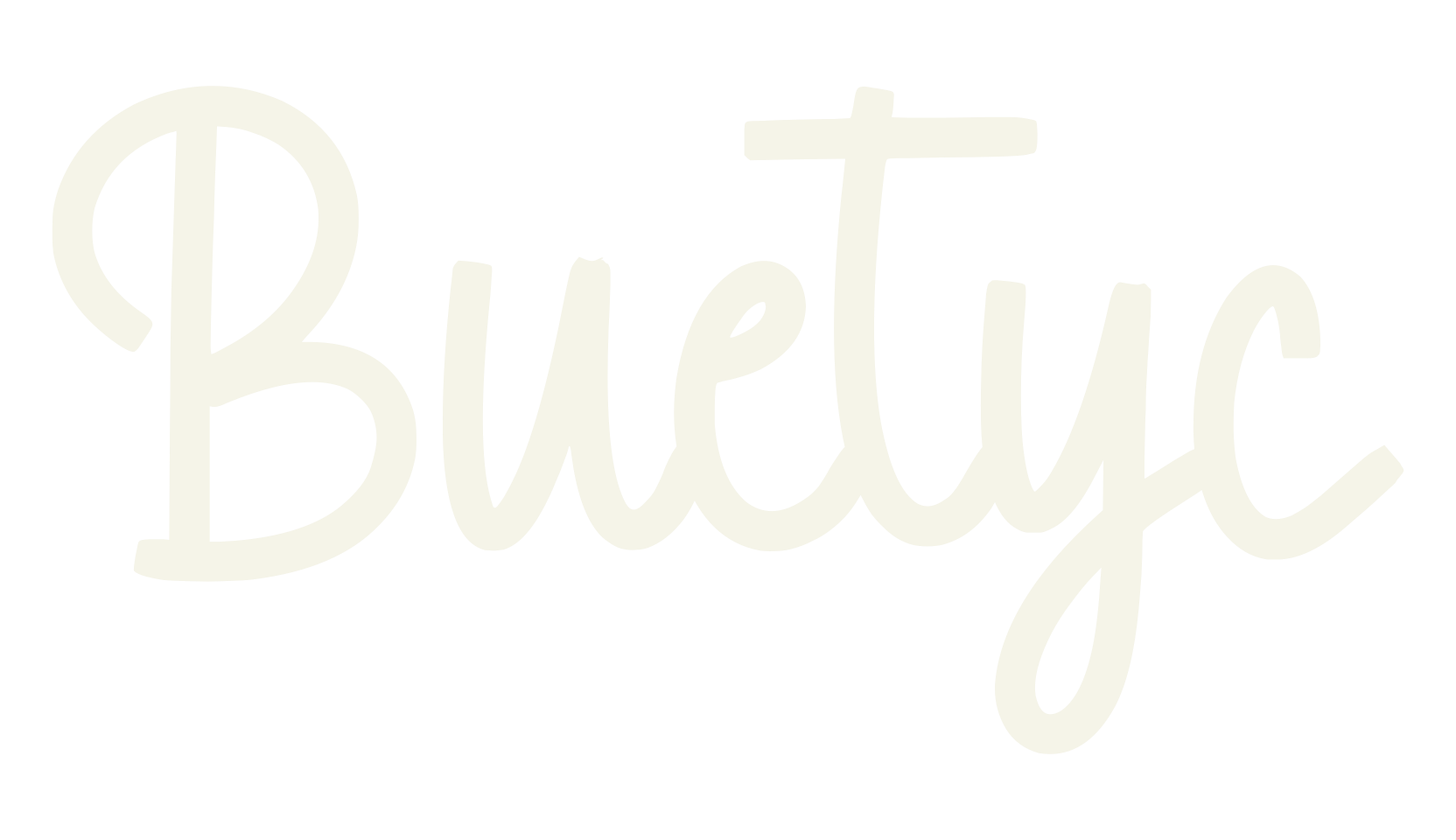 Buetyc, script font preview