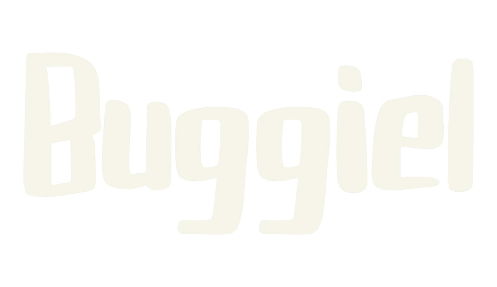 Buggiel, birthday font preview