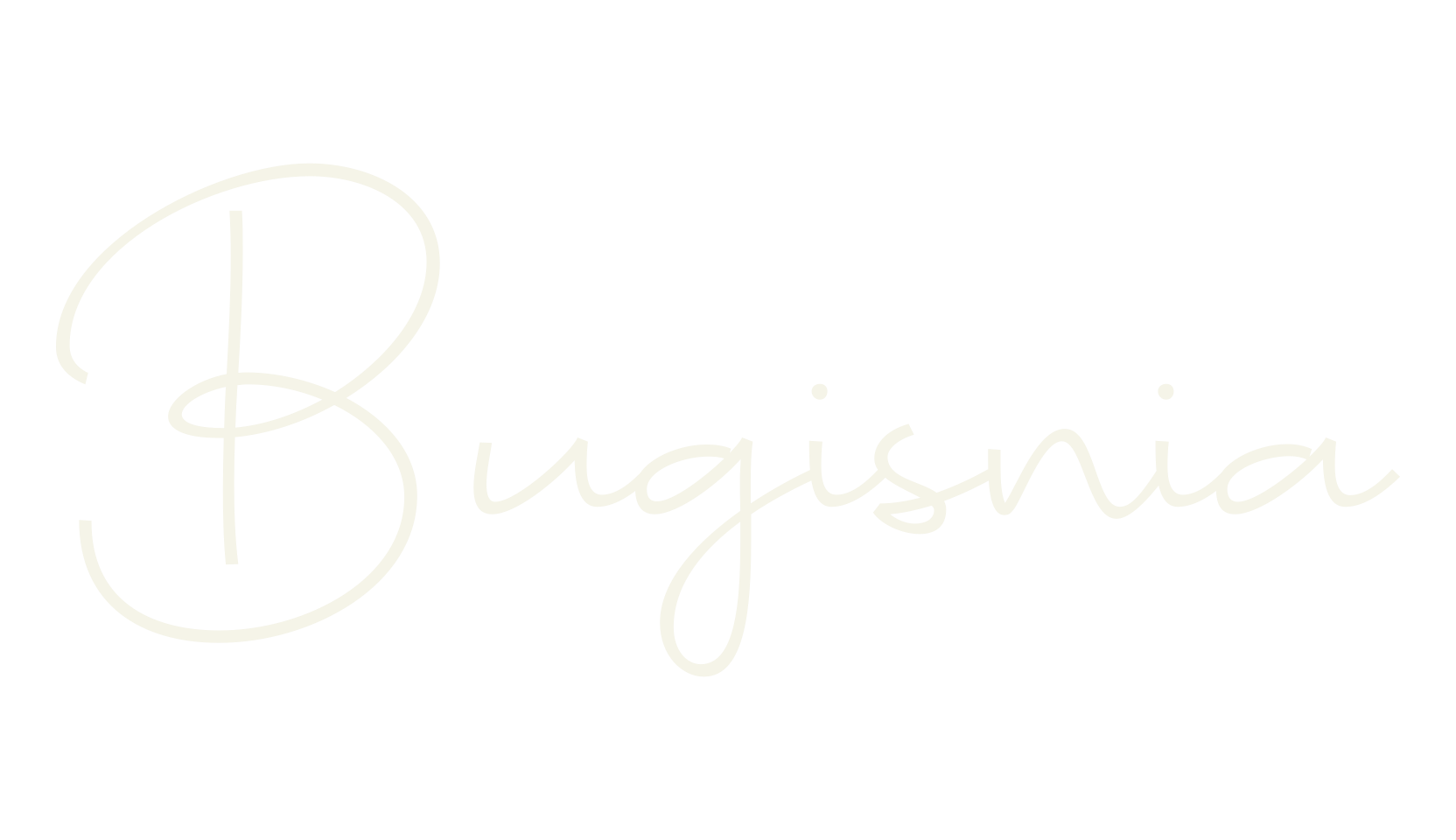 Bugisnia, handwriting font preview