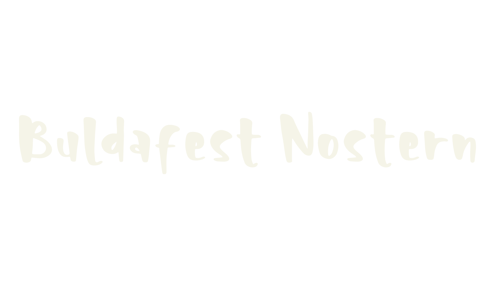 Buldafest Nostern, script font preview