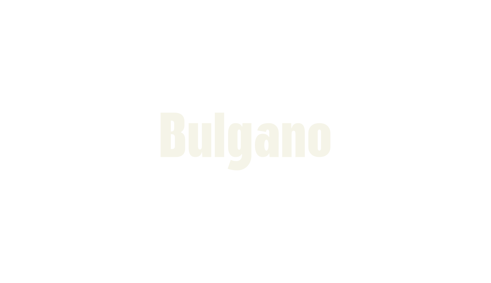 Bulgano, sans font preview