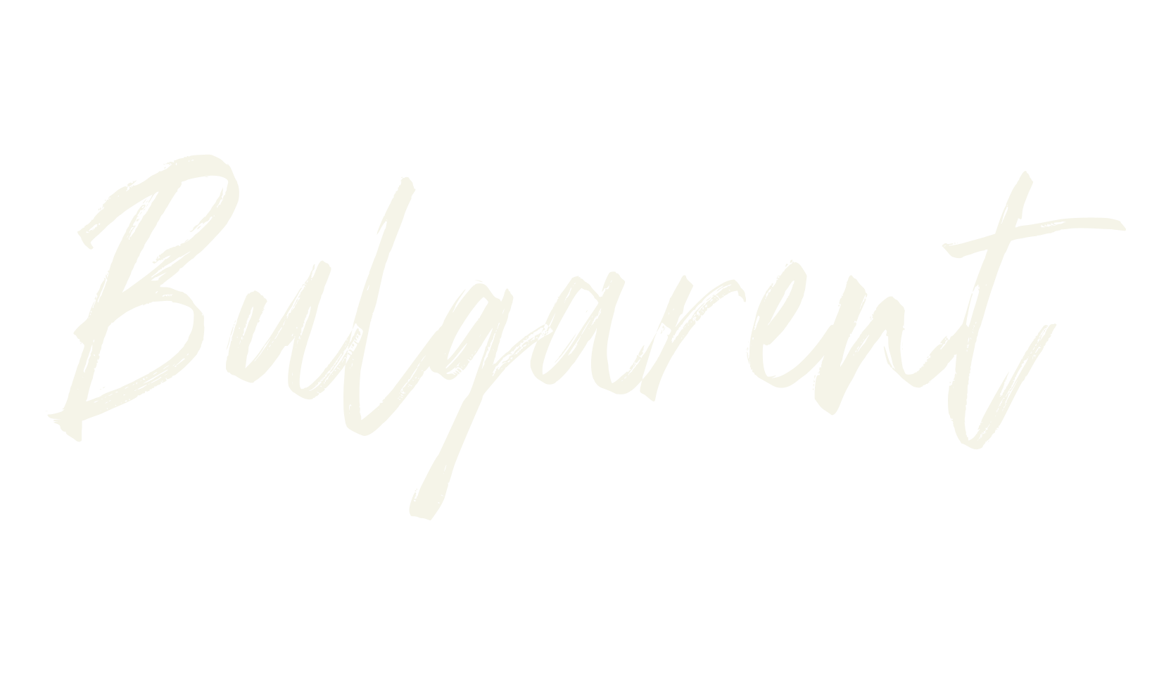 Bulgarent, stroke font preview