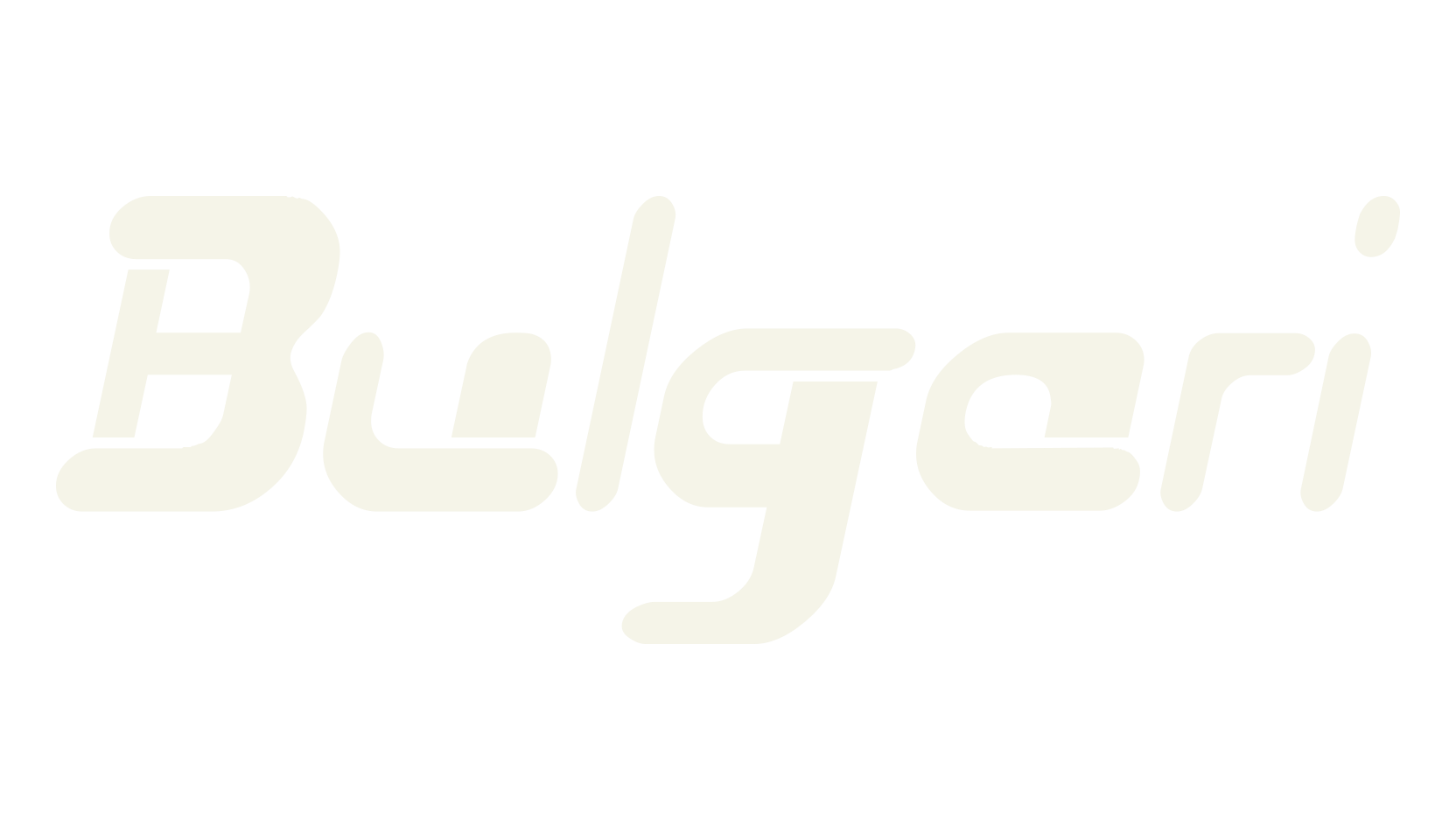 Bulgari, stencil font preview