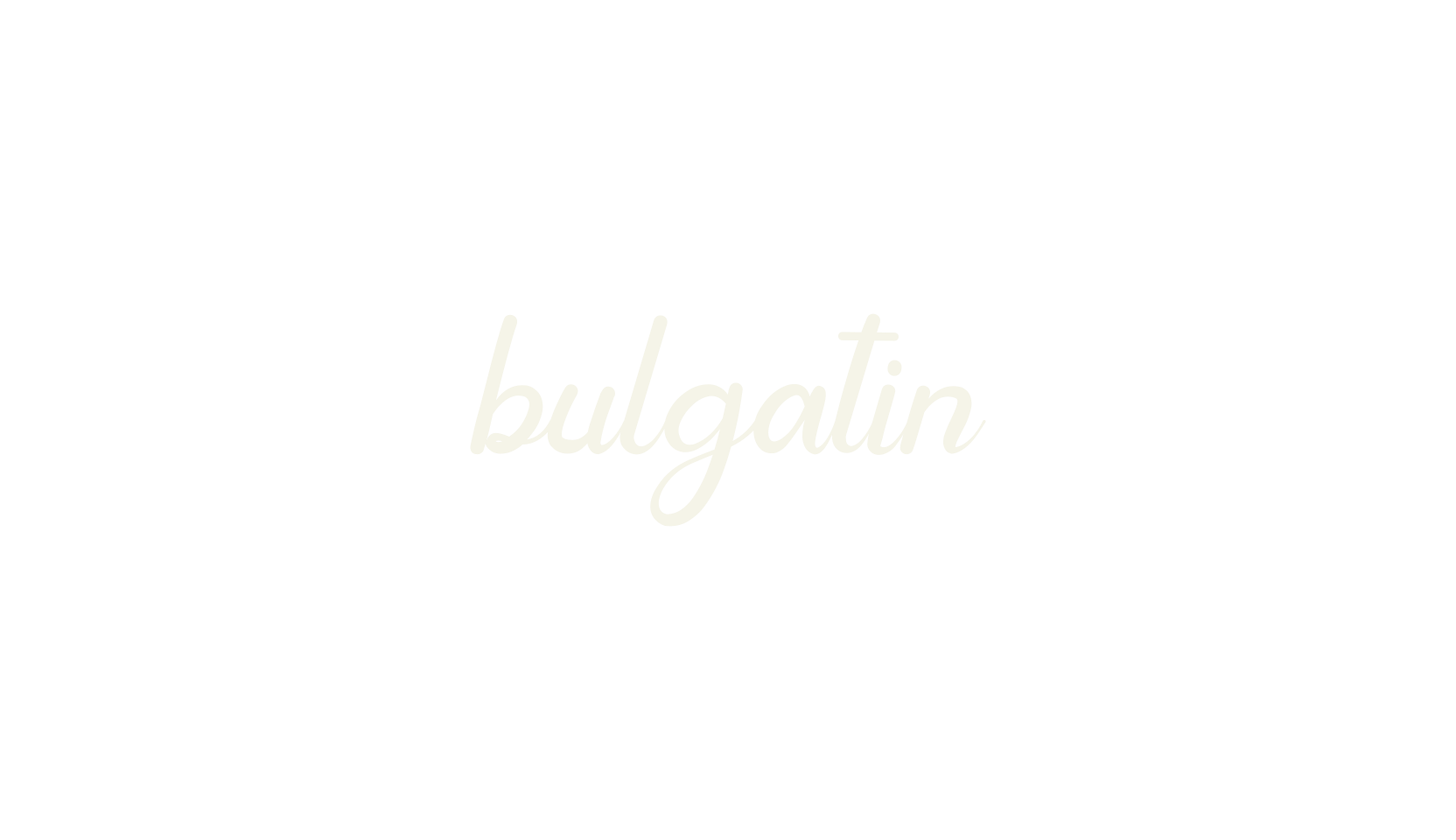 bulgatin, cursive font preview