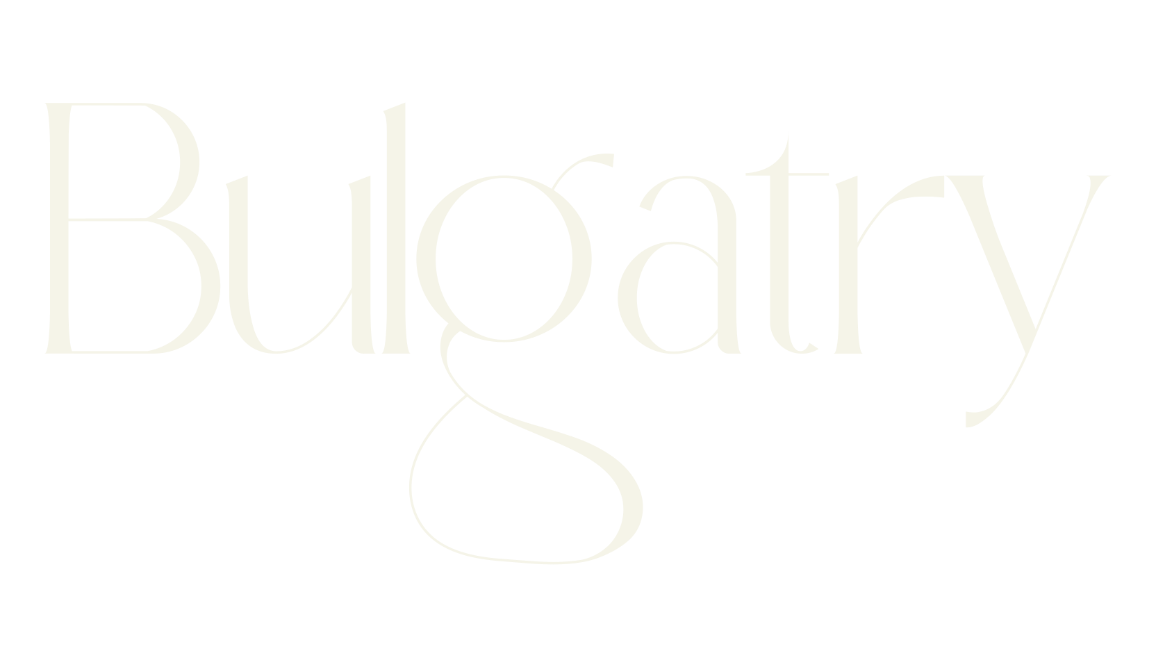 Bulgatry, luxury font preview