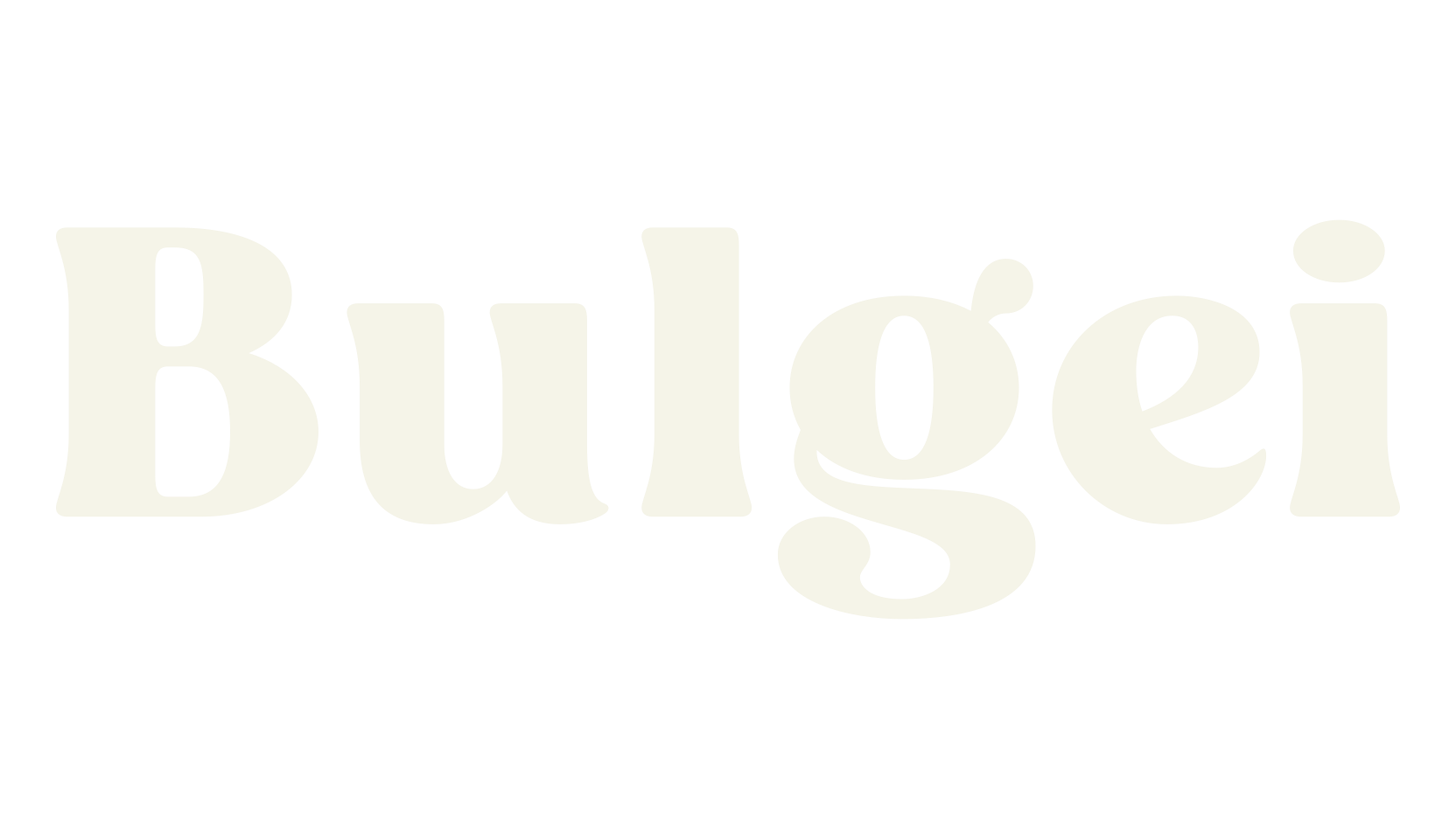 Bulgei, bold font preview