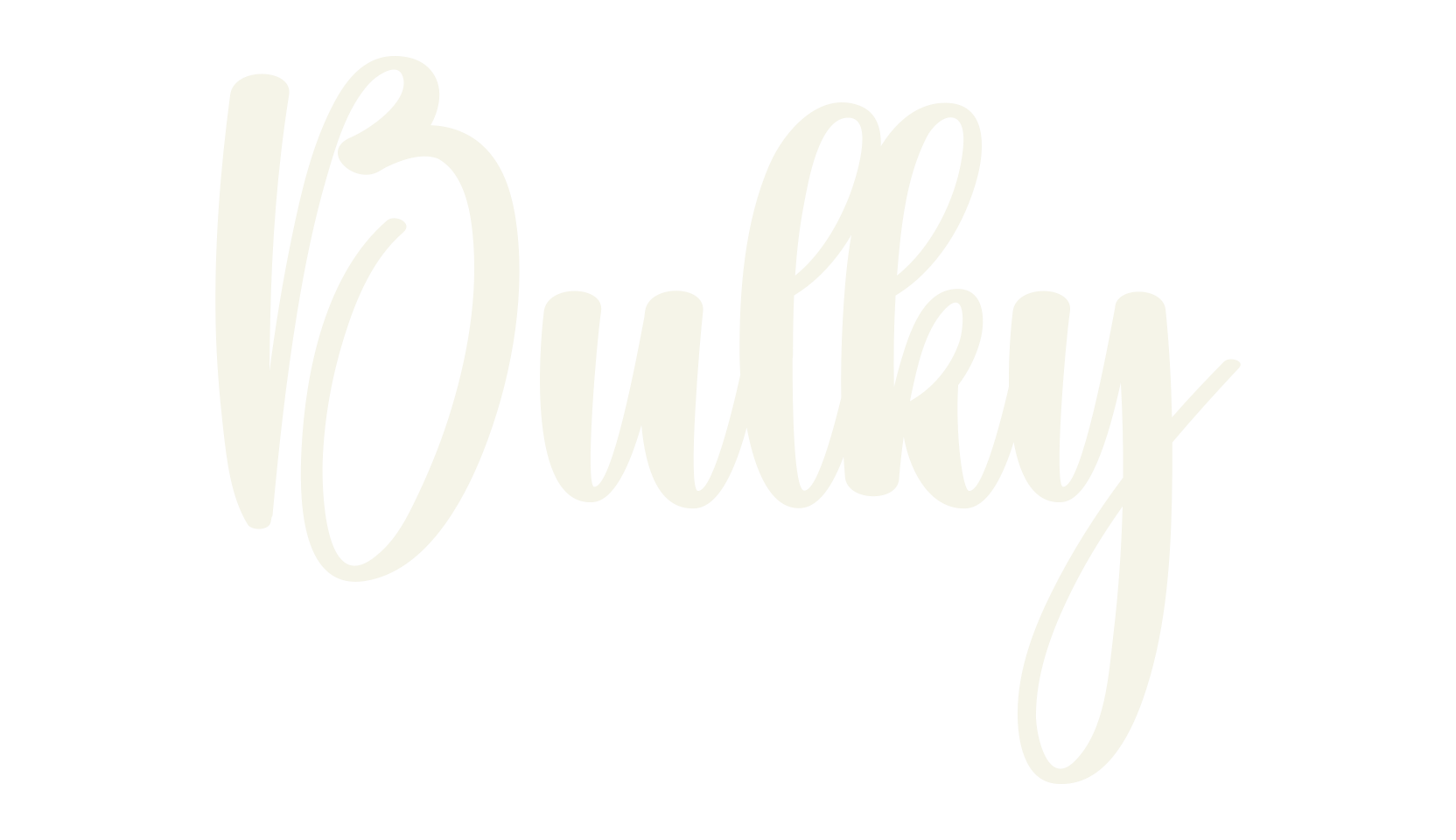 Bulky, calligraphy font preview