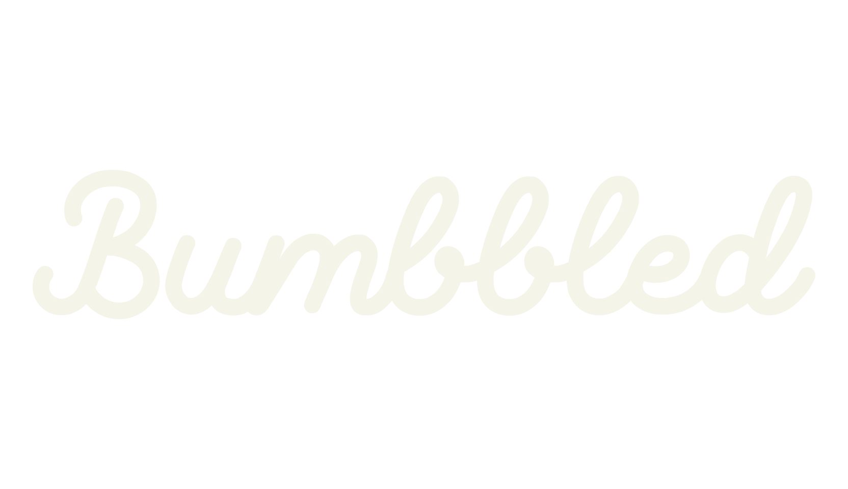 Bumbbled, rounded font preview