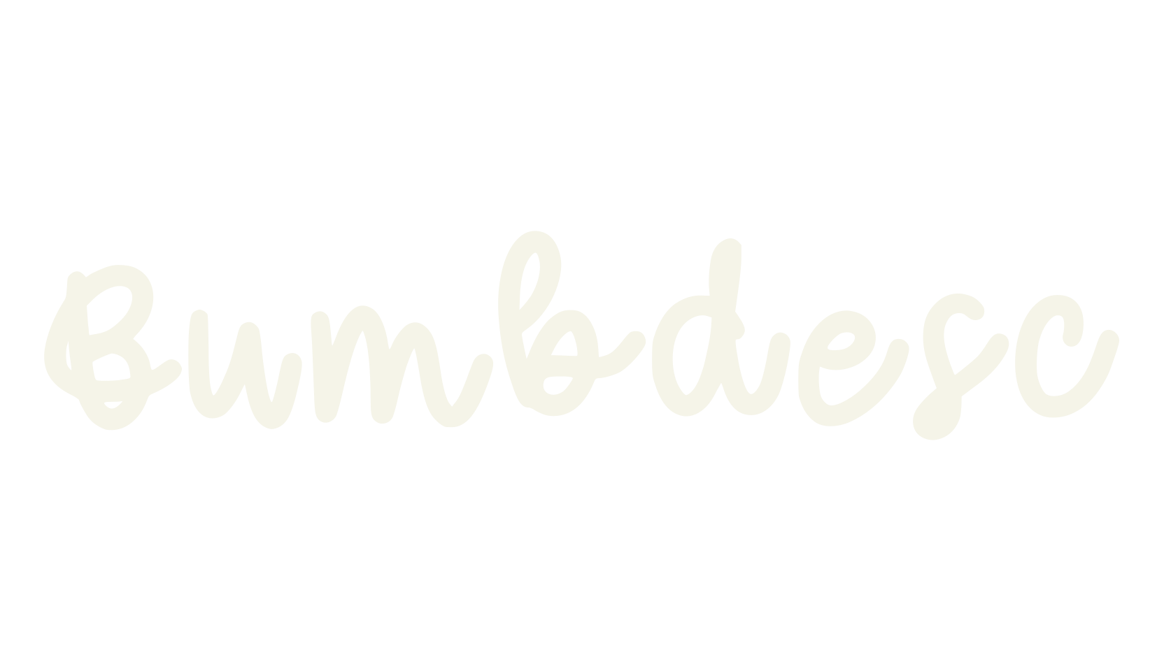 Bumbdesc, handwritten font preview
