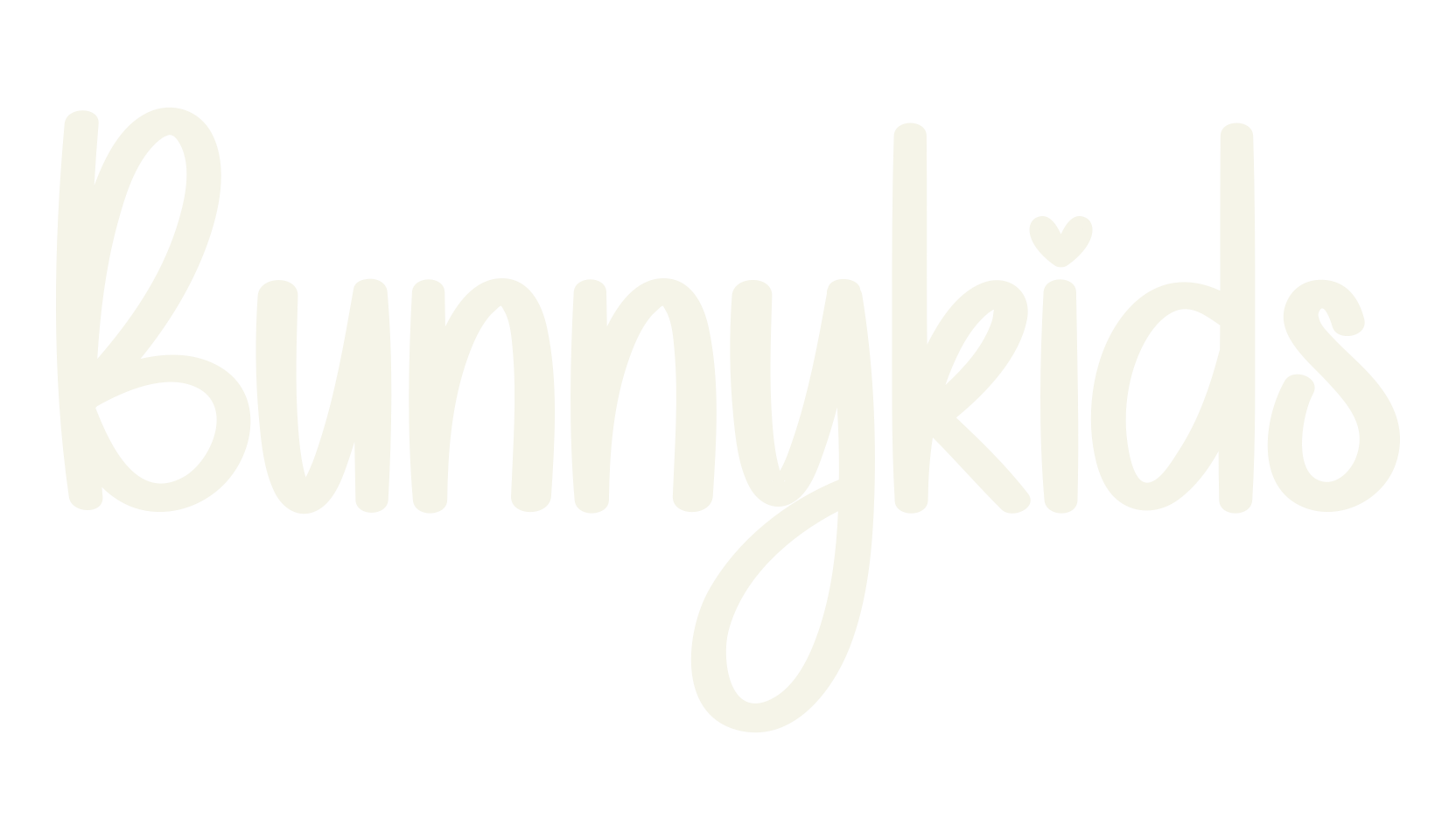 Bunnykids, calligraphy font preview