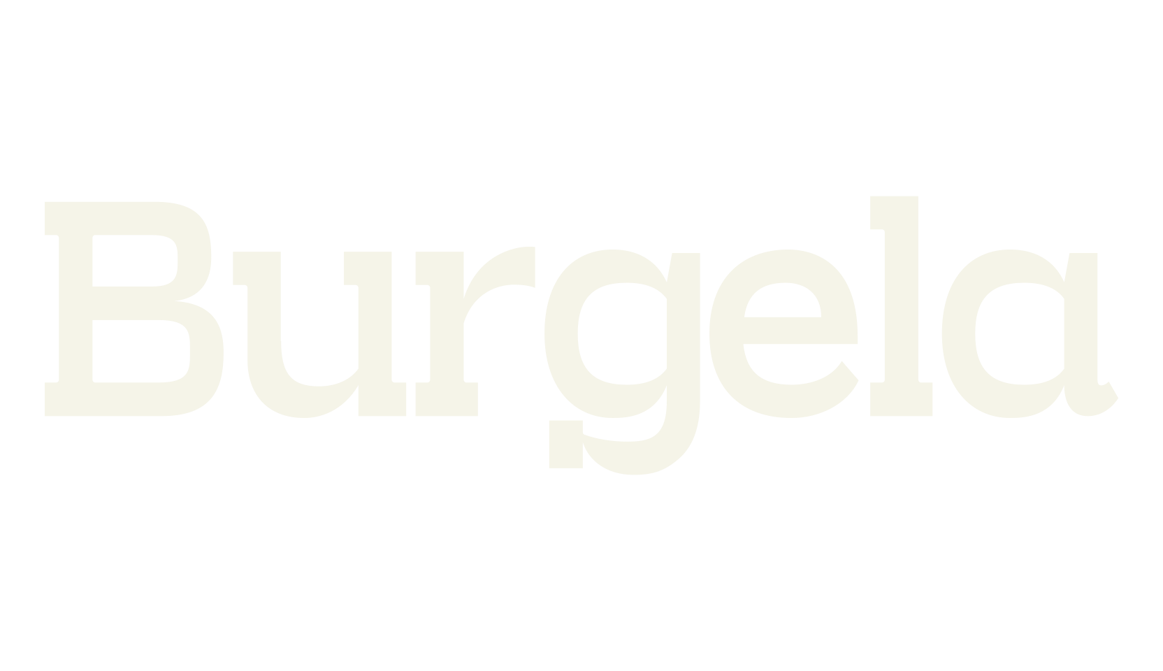 Burgela, serif font preview