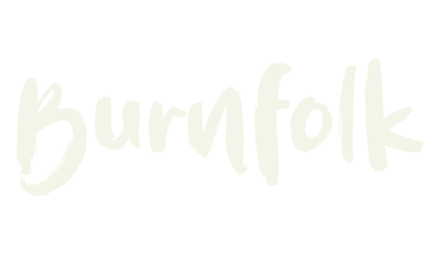 Burnfolk, lettering font preview