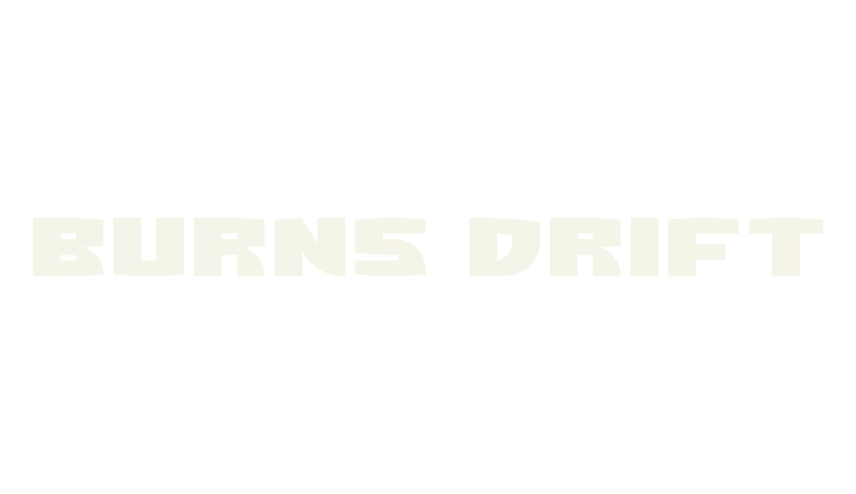 Burns Drift, graffiti font preview