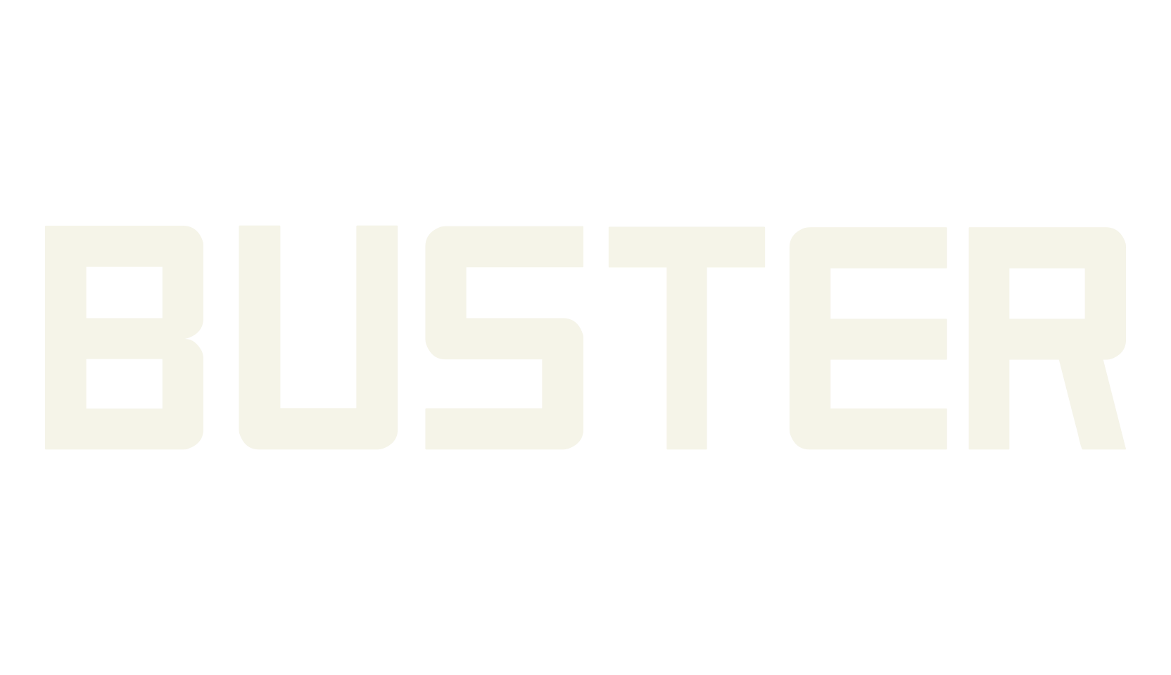 Buster, display font preview