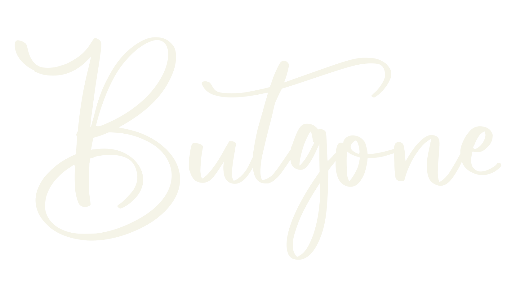 Butgone, alphabet font preview