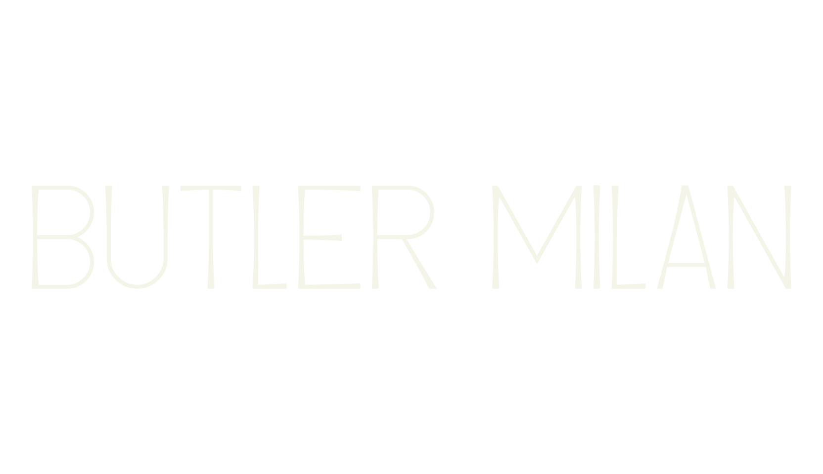Butler Milan, premium font preview