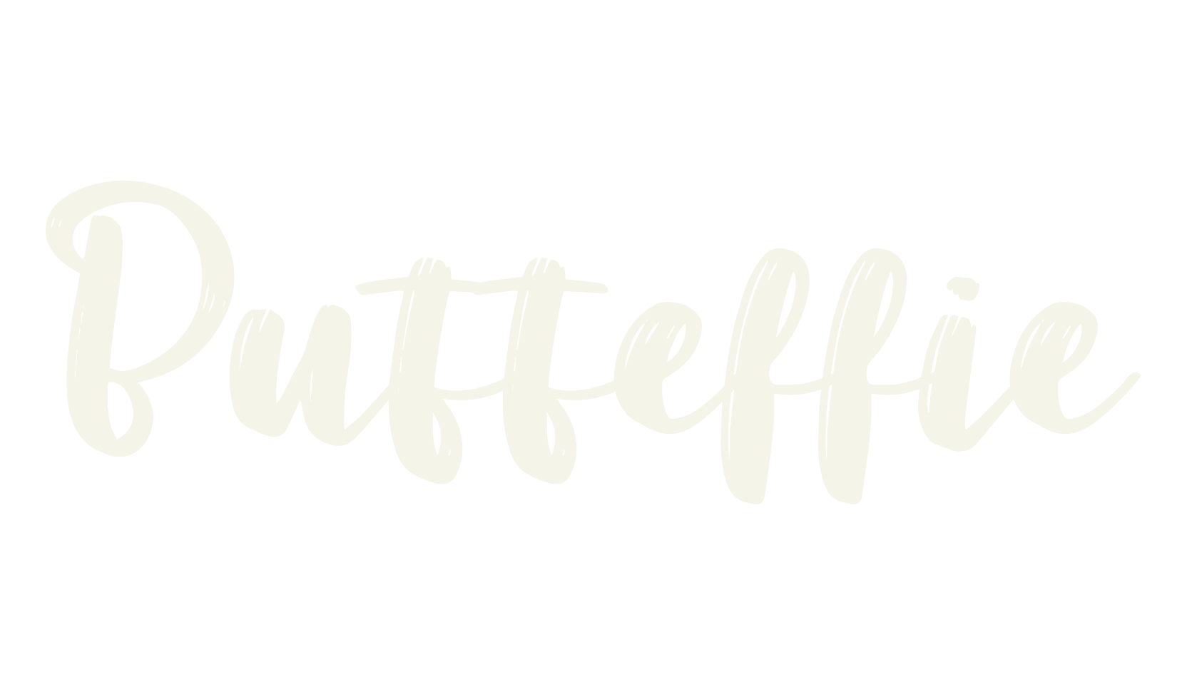 Butteffie, cursive font preview