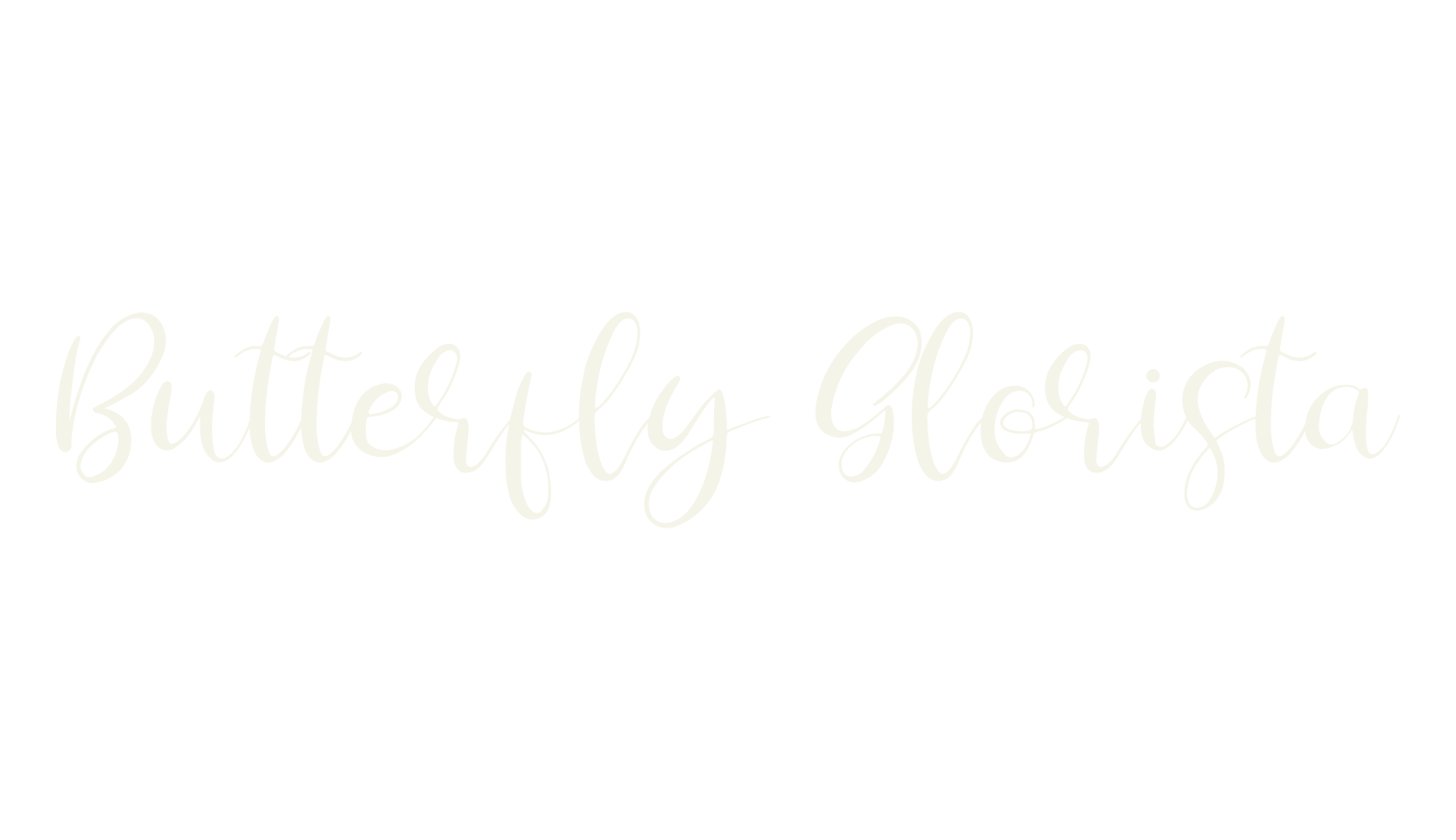 Butterfly Glorista, script font preview