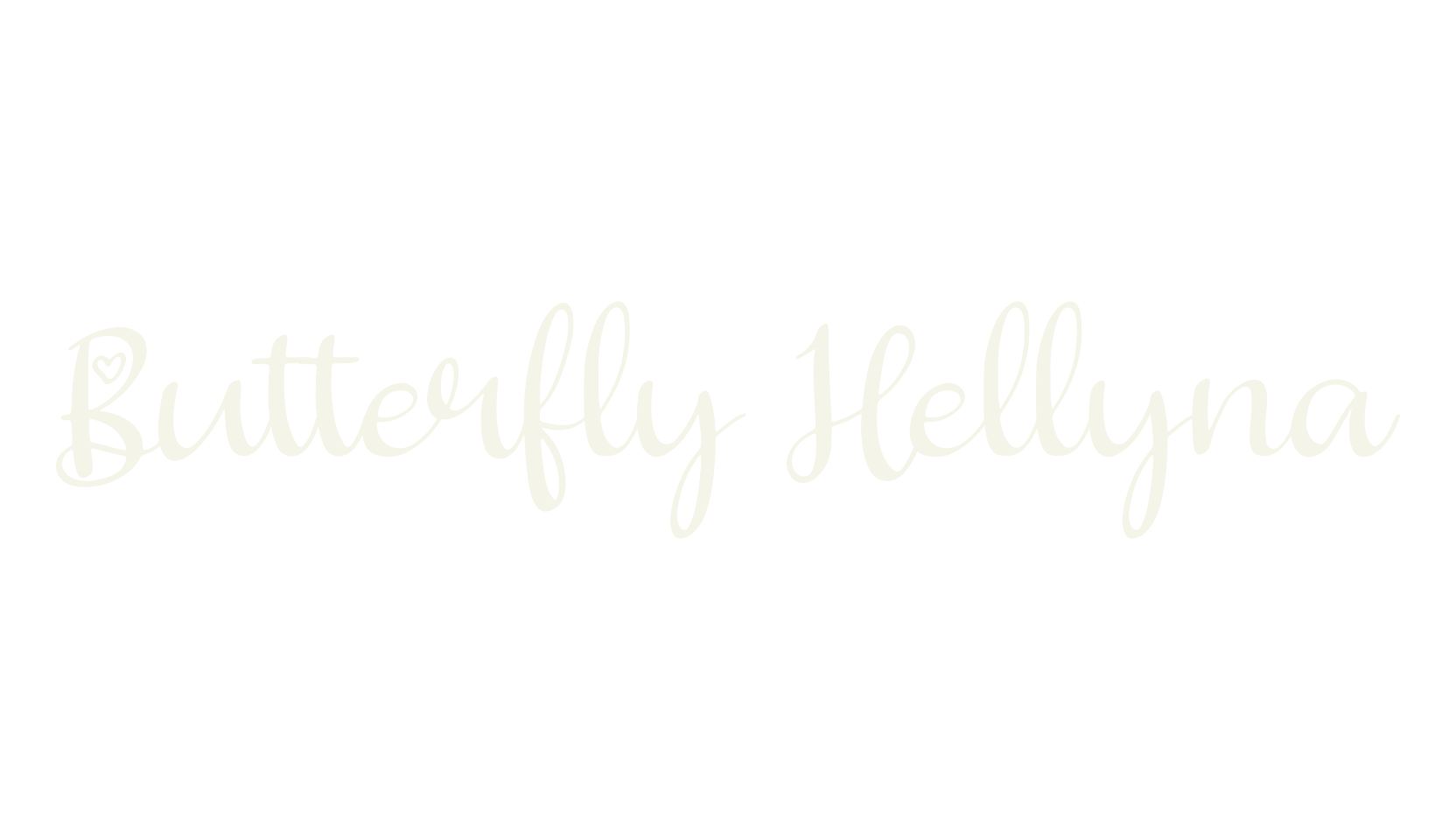 Butterfly Hellyna, script font preview