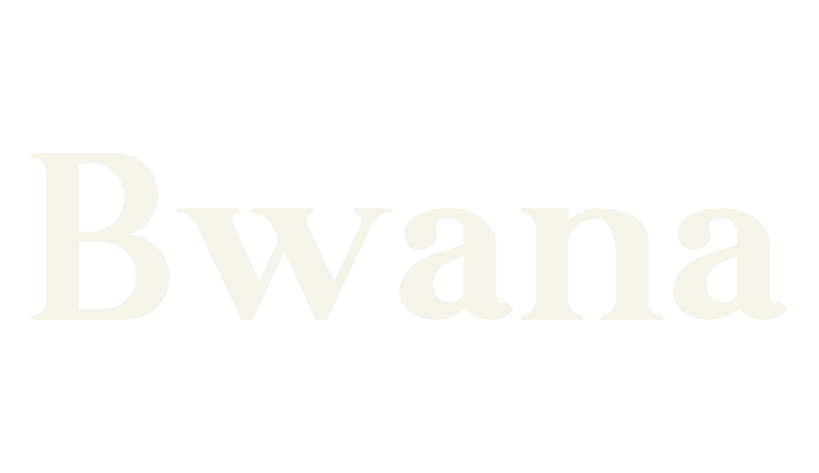 Bwana, serif font preview