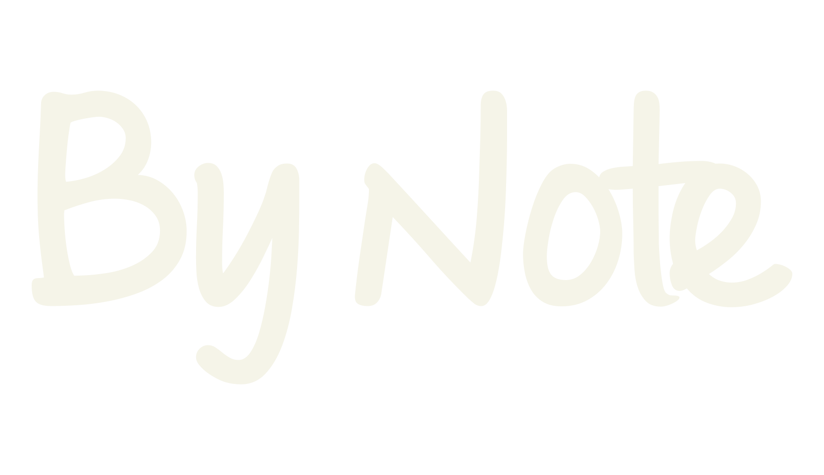 By Note, marker font preview