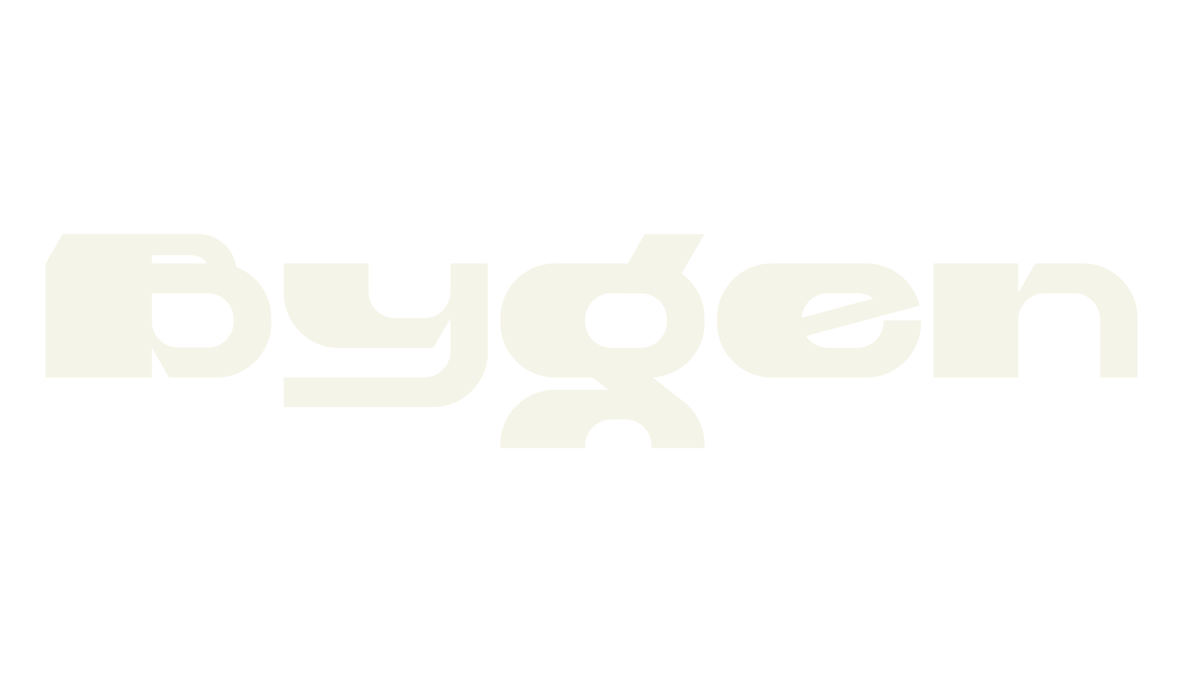 Bygen, futuristic font preview