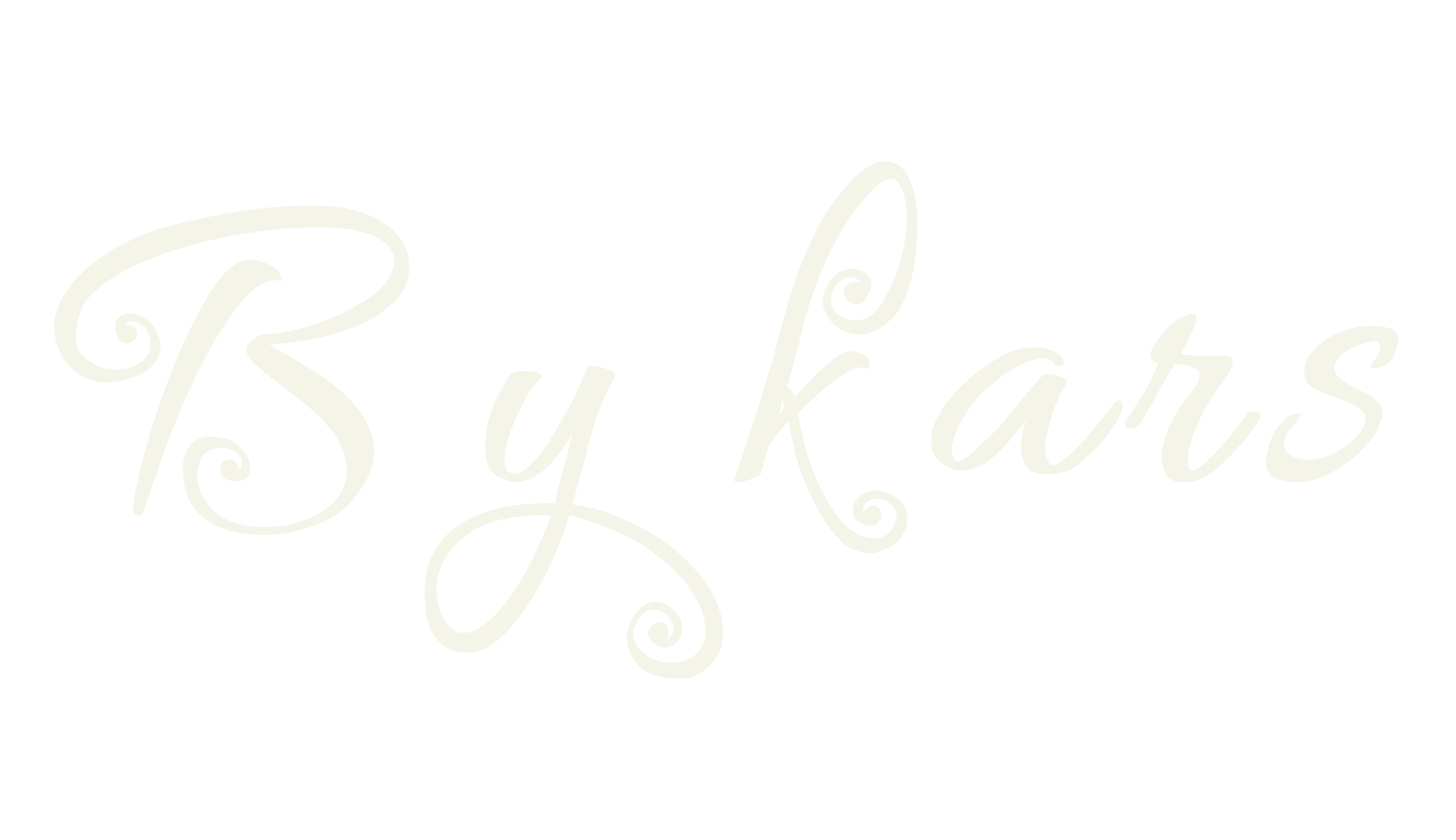 Bykars, stencil font preview