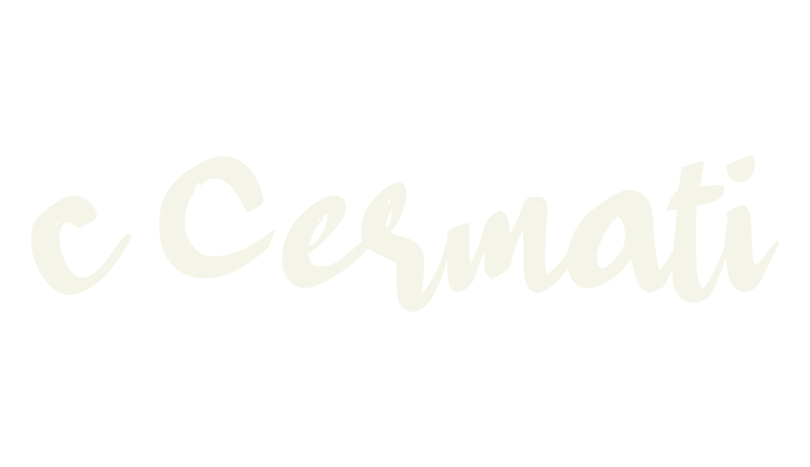 c Cermati, cursive font preview