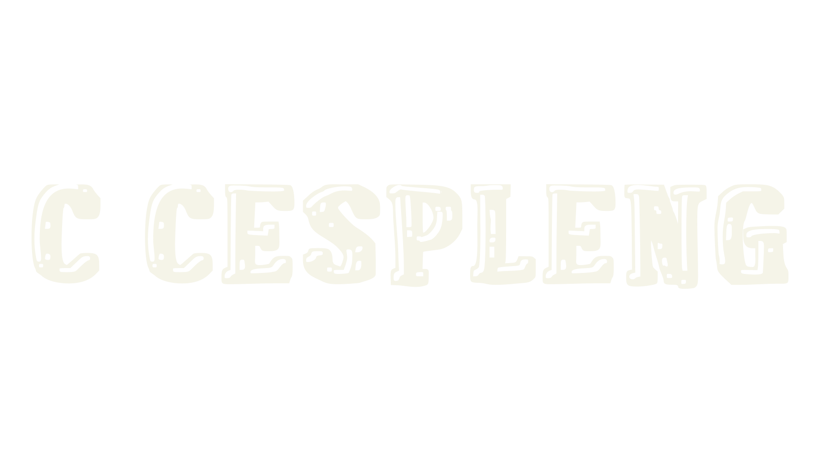 c Cespleng, heading font preview
