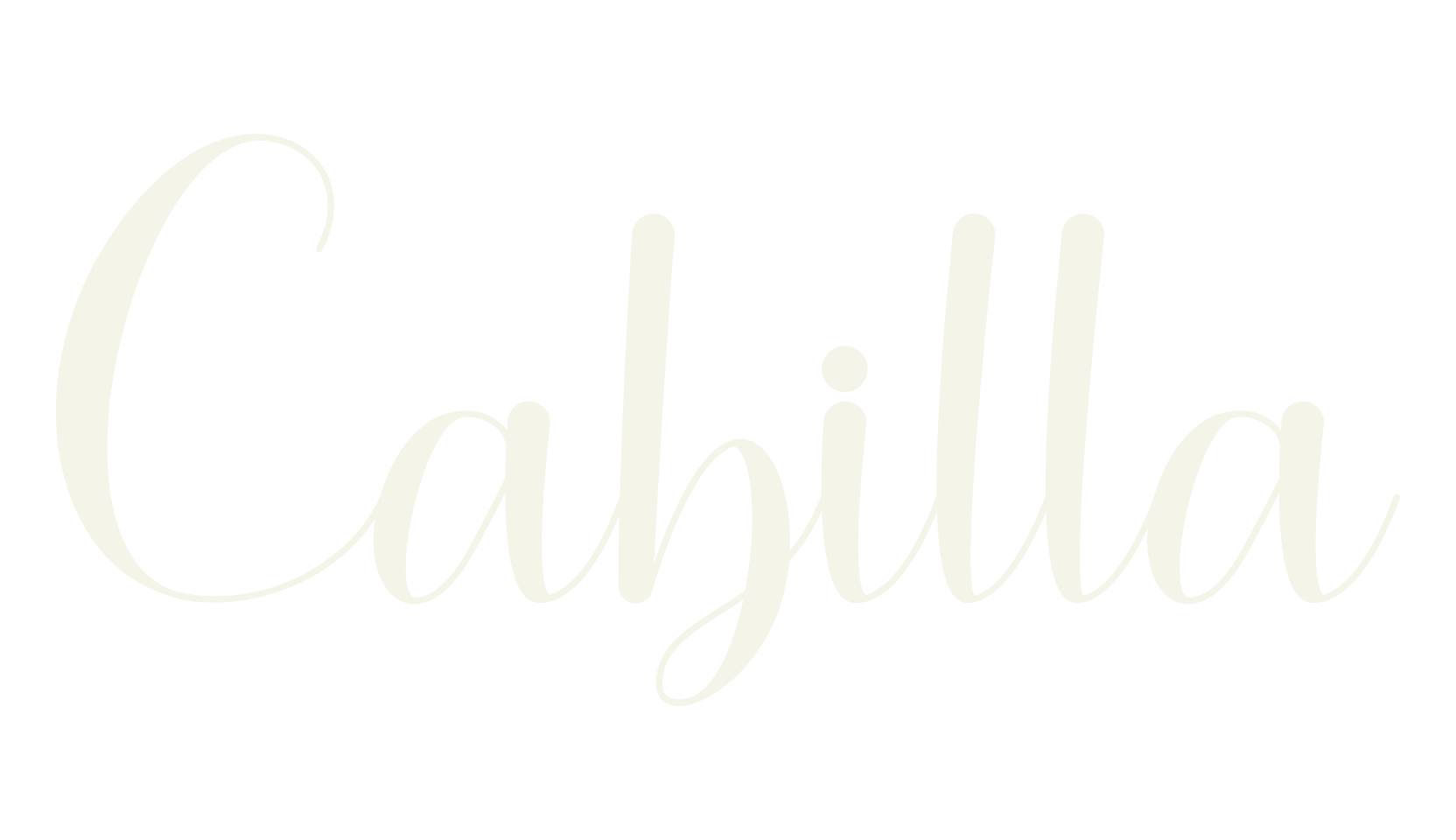 Cabilla, fancy font preview