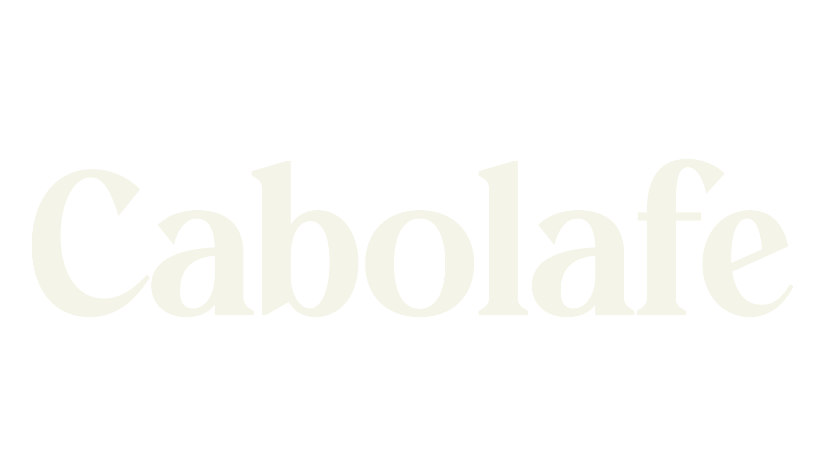 Cabolafe, serif font preview