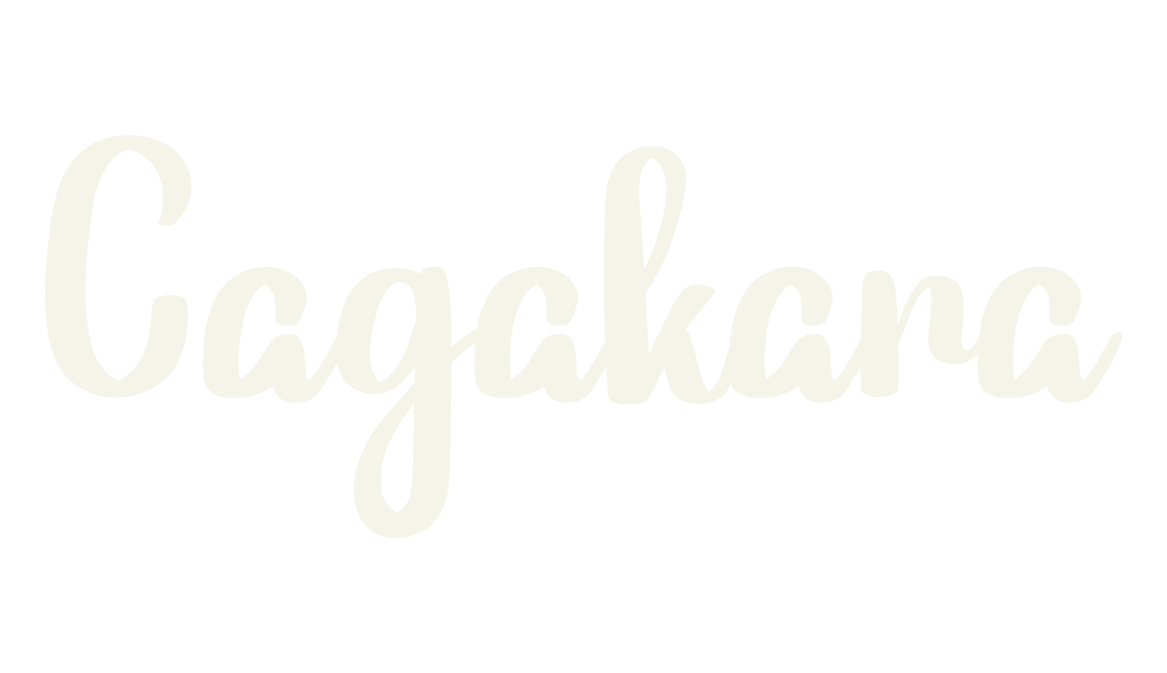 Cagakara, cool font preview