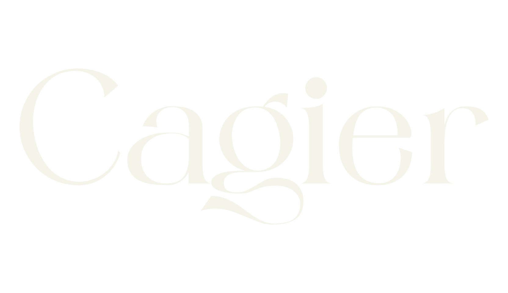 Cagier, fashion script font preview