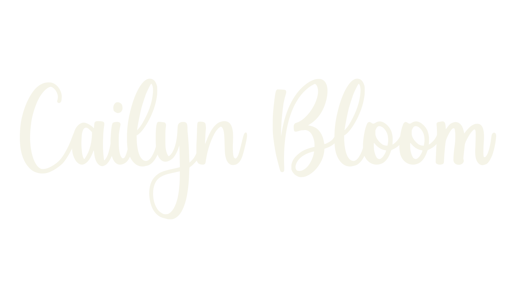 Cailyn Bloom, fashion sign font preview