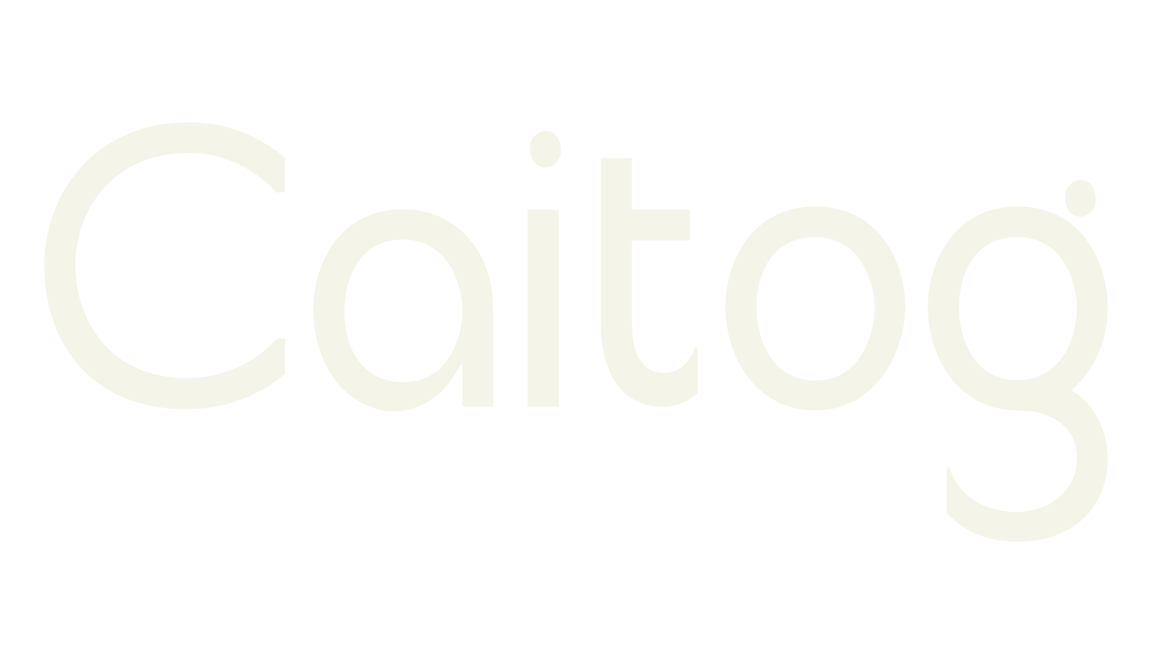 Caitog, sans serif font preview